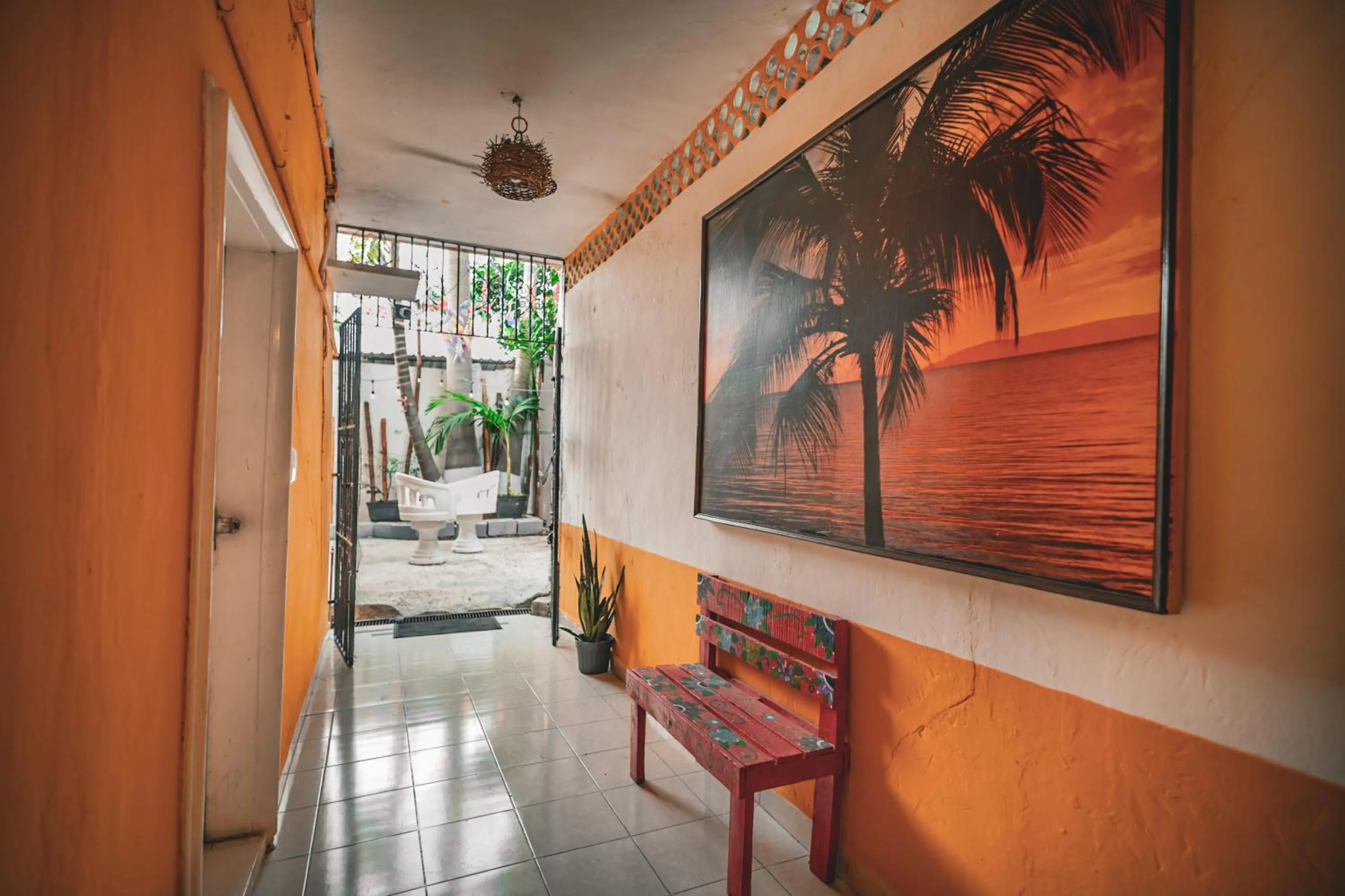 Property building in Hotel Posada Aurora