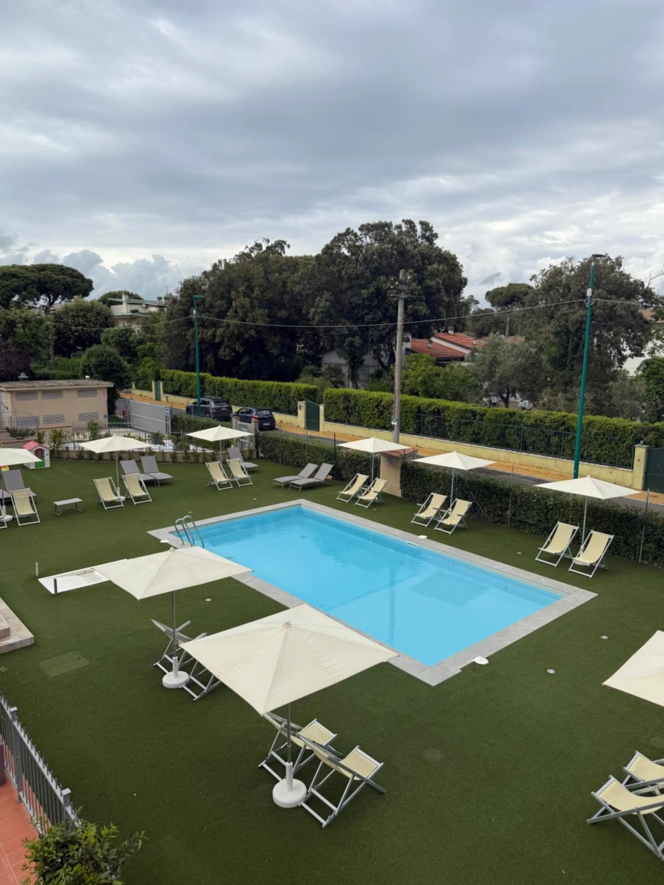 Pool view in Residence San Francesco