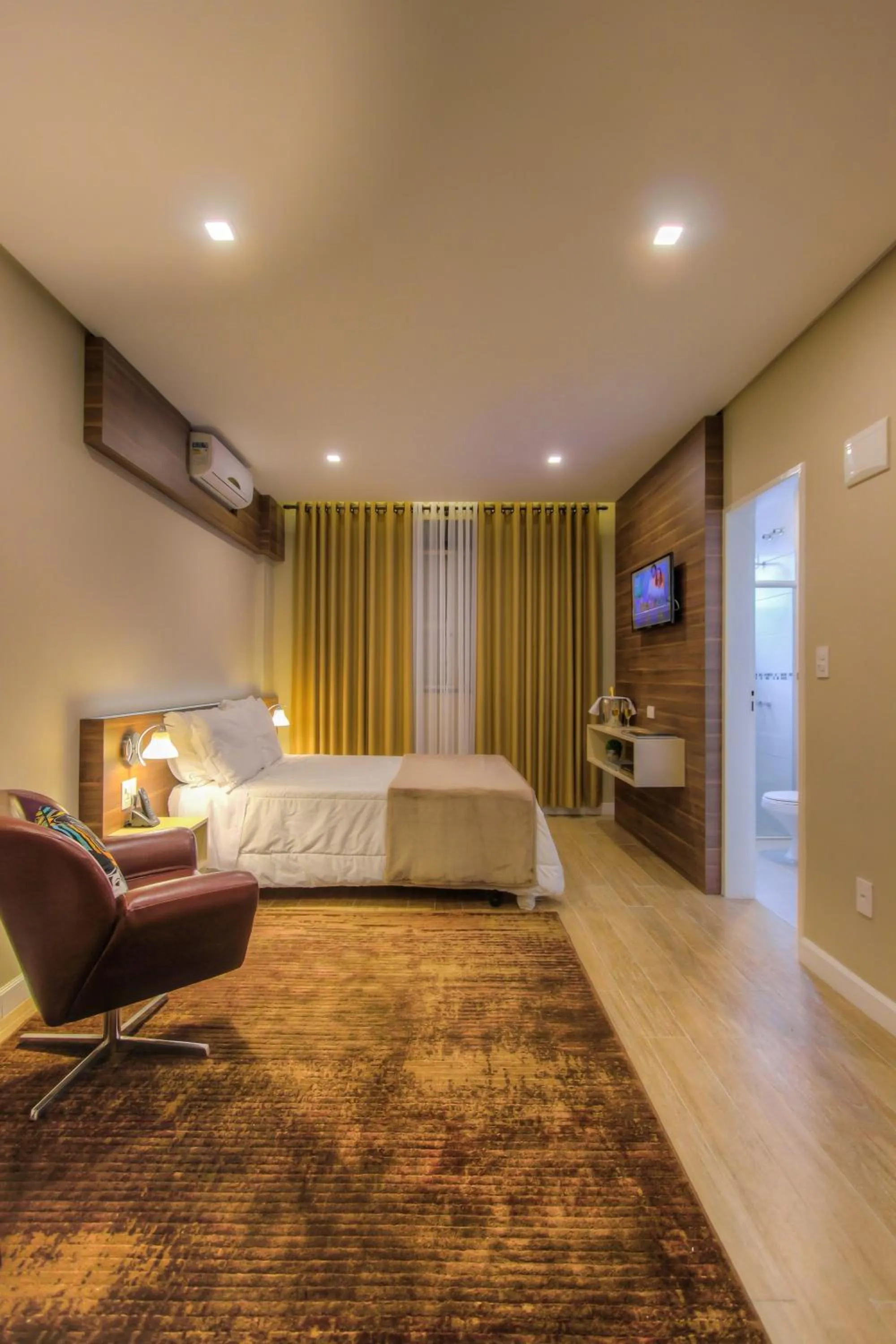 TV and multimedia, Bed in Tri Hotel Lajeado