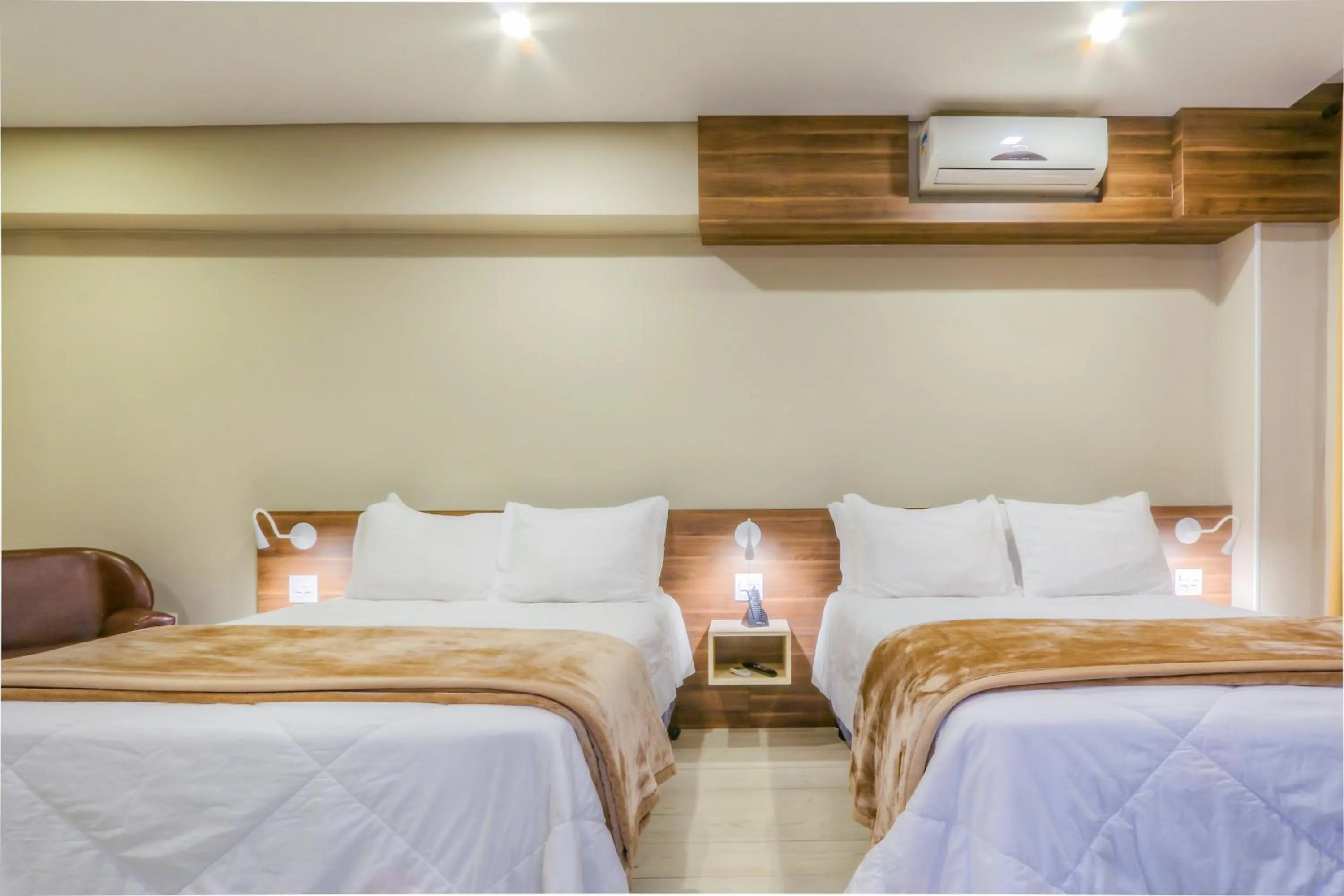 Photo of the whole room, Bed in Tri Hotel Lajeado