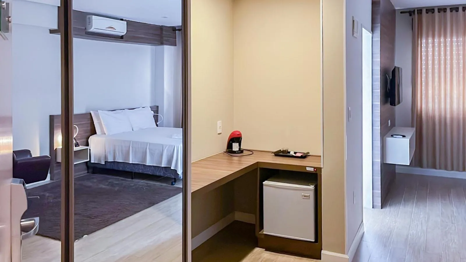 Photo of the whole room, Bed in Tri Hotel Lajeado