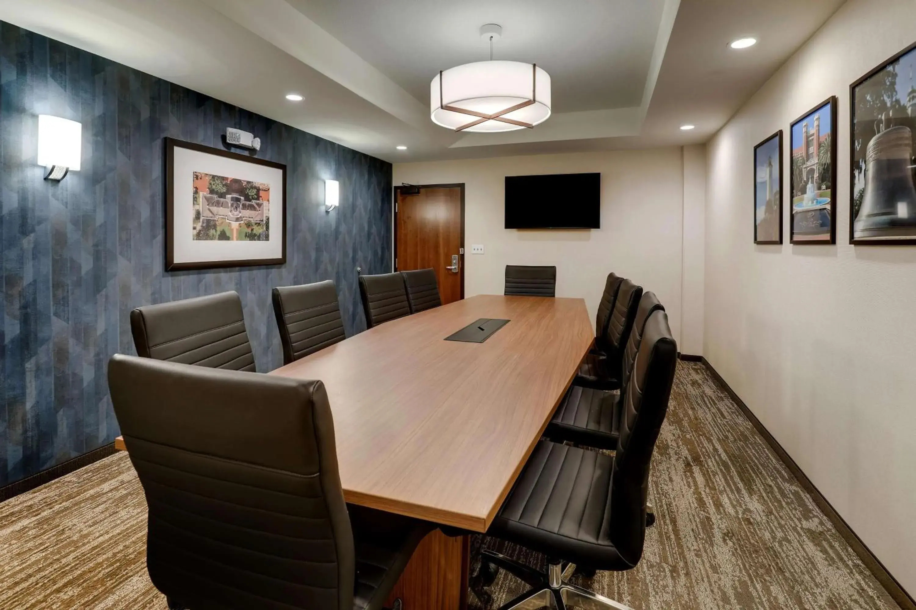 King Meeting Suite with Board Room Table, 2 Rooms - Accessible, Roll-in Shower in Drury Plaza Hotel Tallahassee King Meeting Suite with Board Room Table, 2 Rooms - Accessible, Roll-in Shower in Drury Plaza Hotel Tallahassee