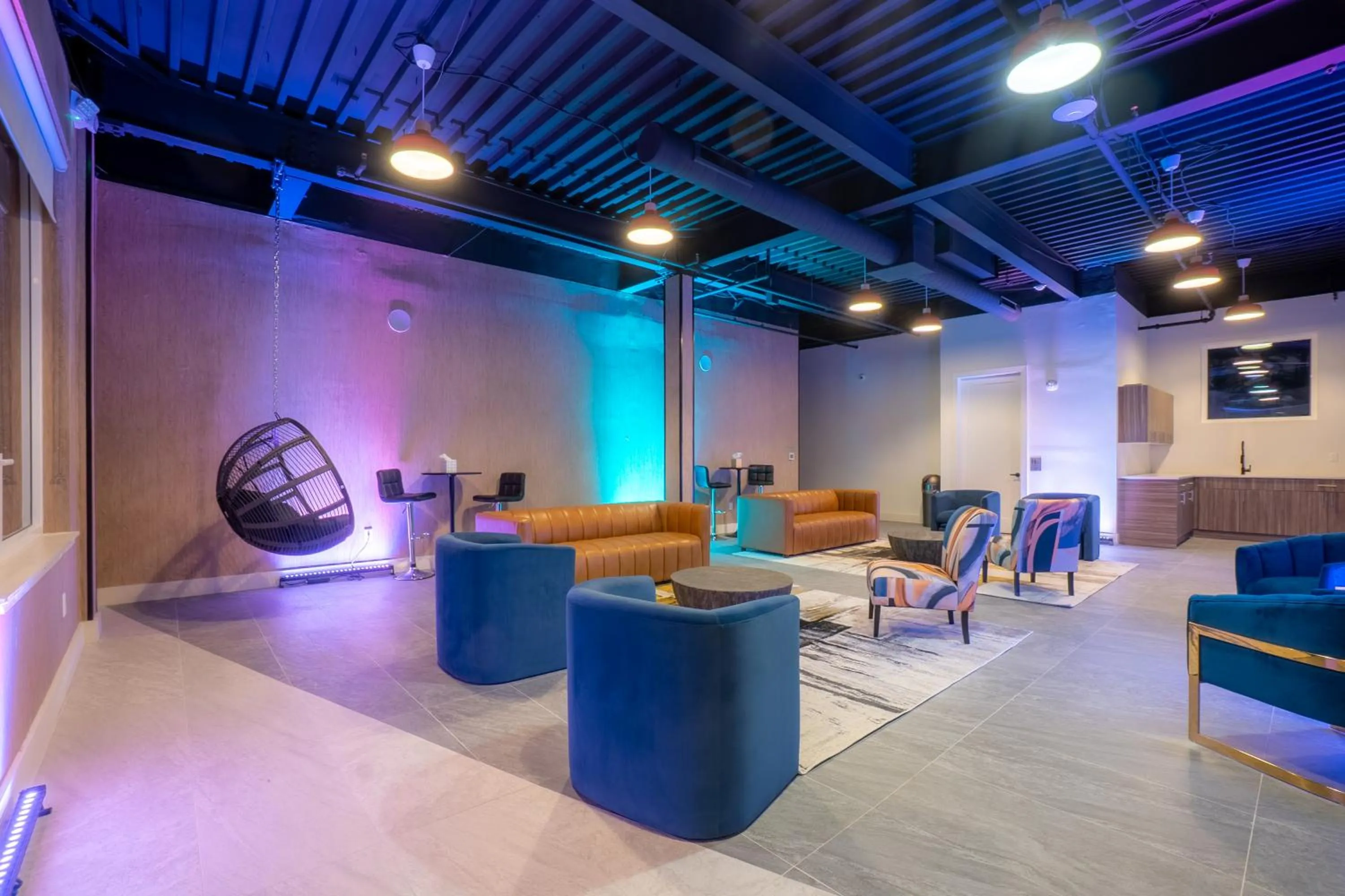 Seating area in Emerald Escape, Free Parking, 2 Bath, Sleeps 8 Near American Dream and The Airport, King Bed and 2 Queen Beds, Washer and Dryer