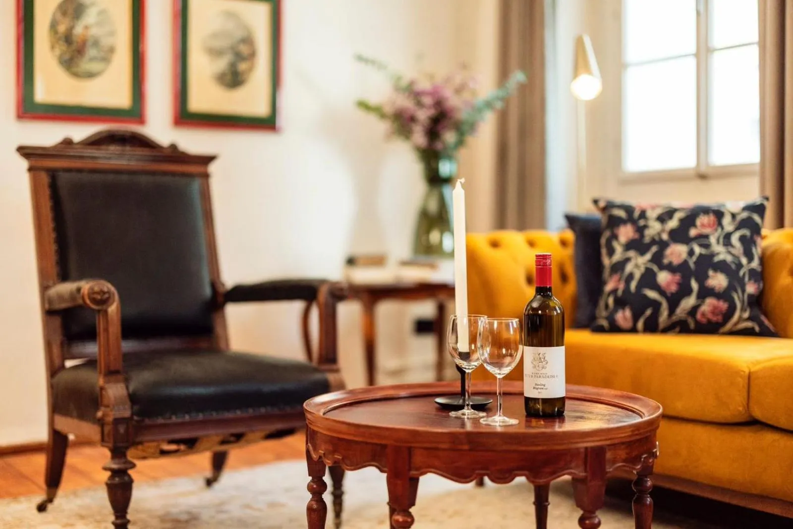 Seating area in Podenhaus