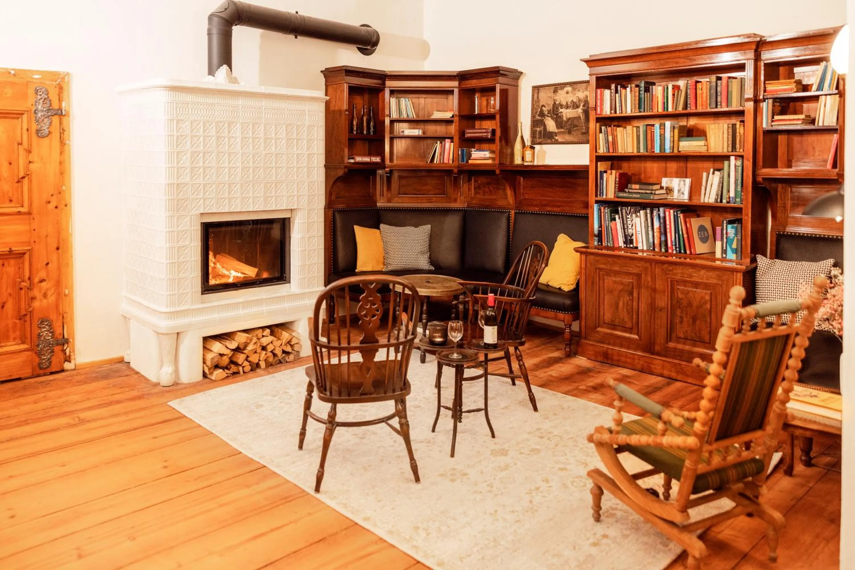 Library in Podenhaus