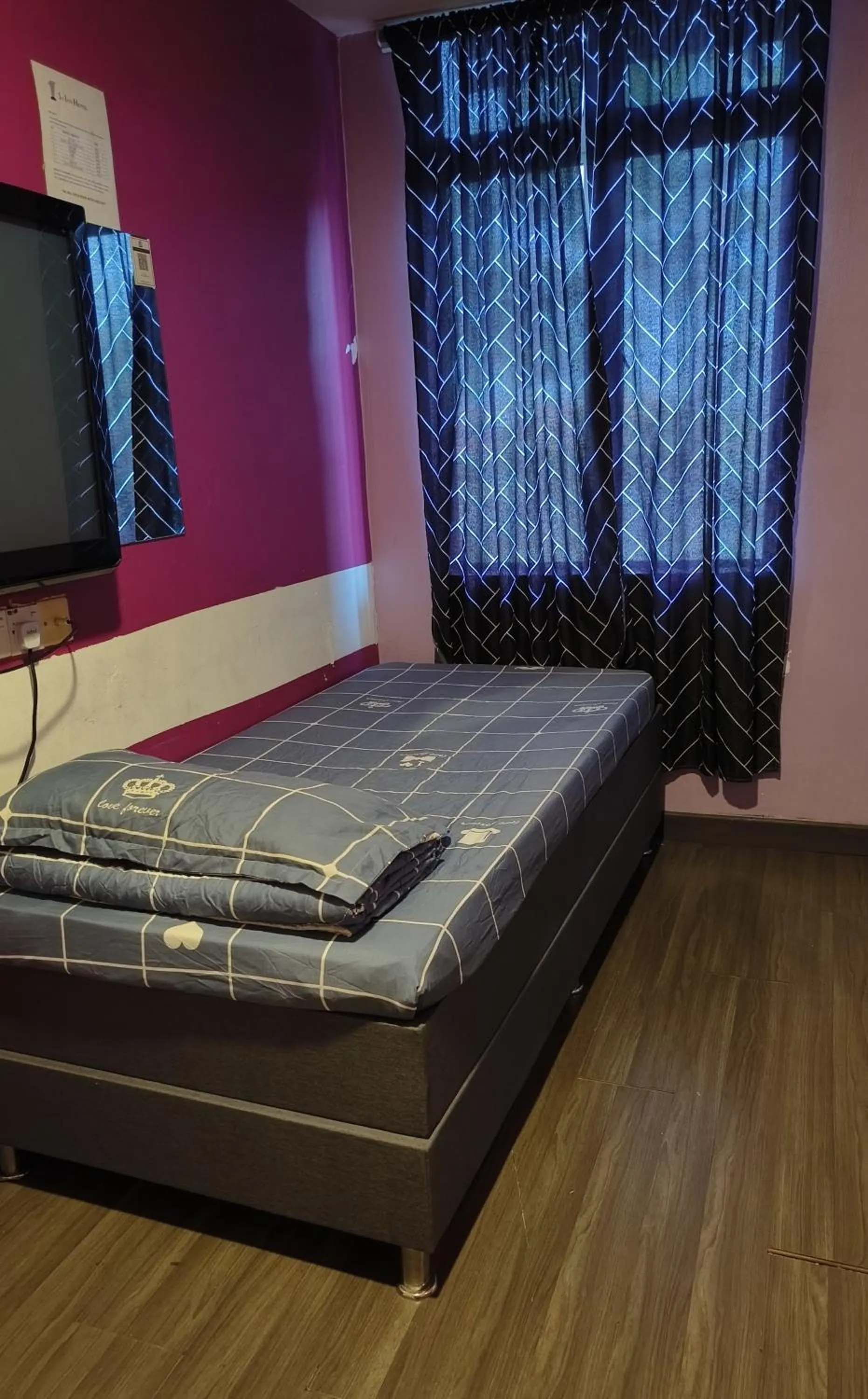 Natural landscape, Bed in 1st Inn Hotel Klang Sentral Meru