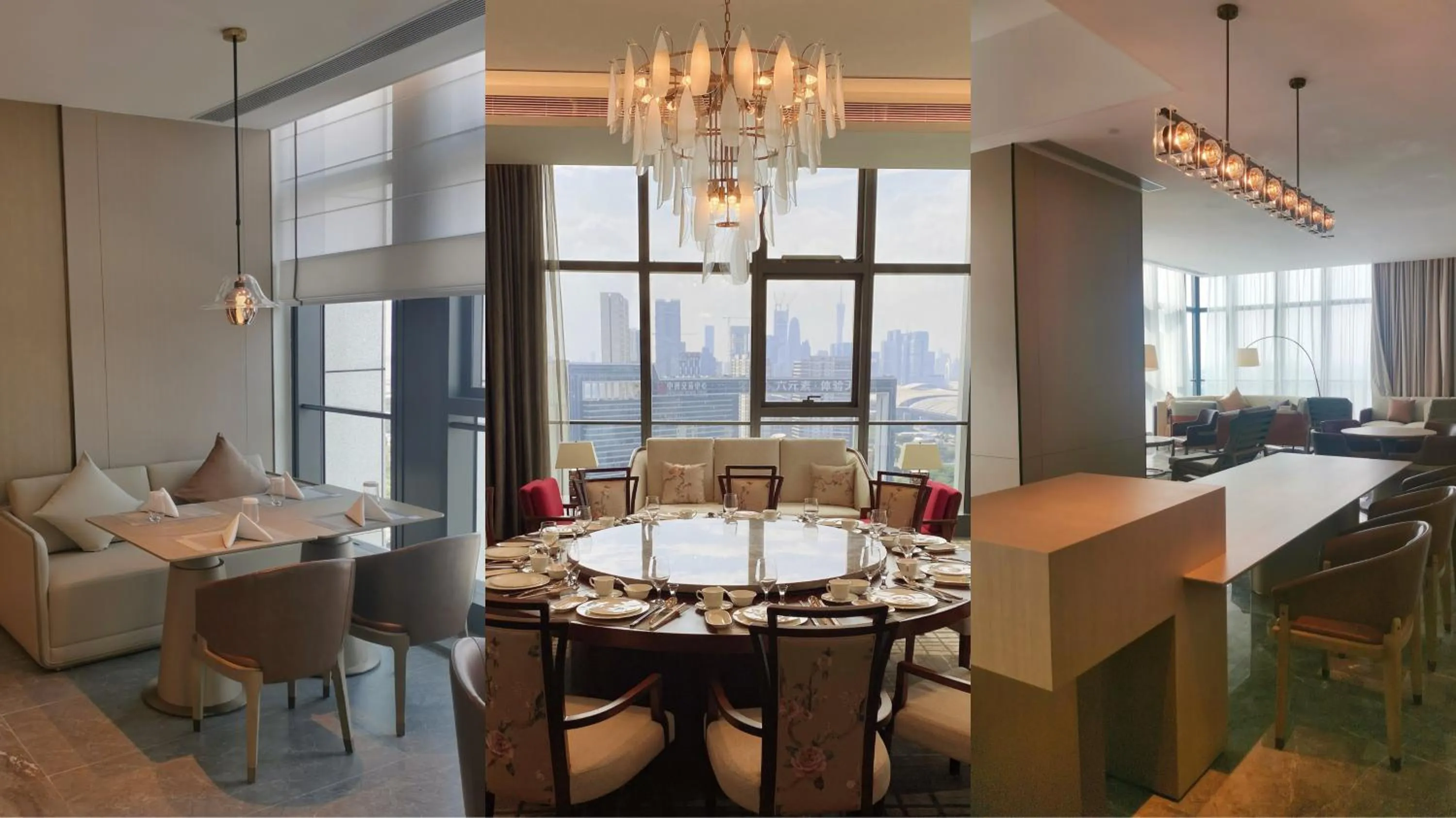 Dining area in Guangzhou Pazhou LN DongFang Hotel