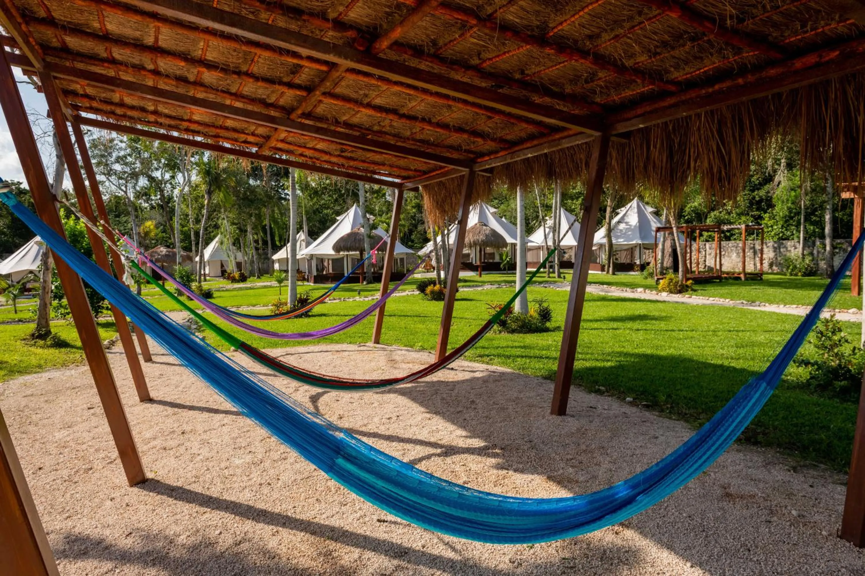 sunbed in Xakluum Eco Glampings