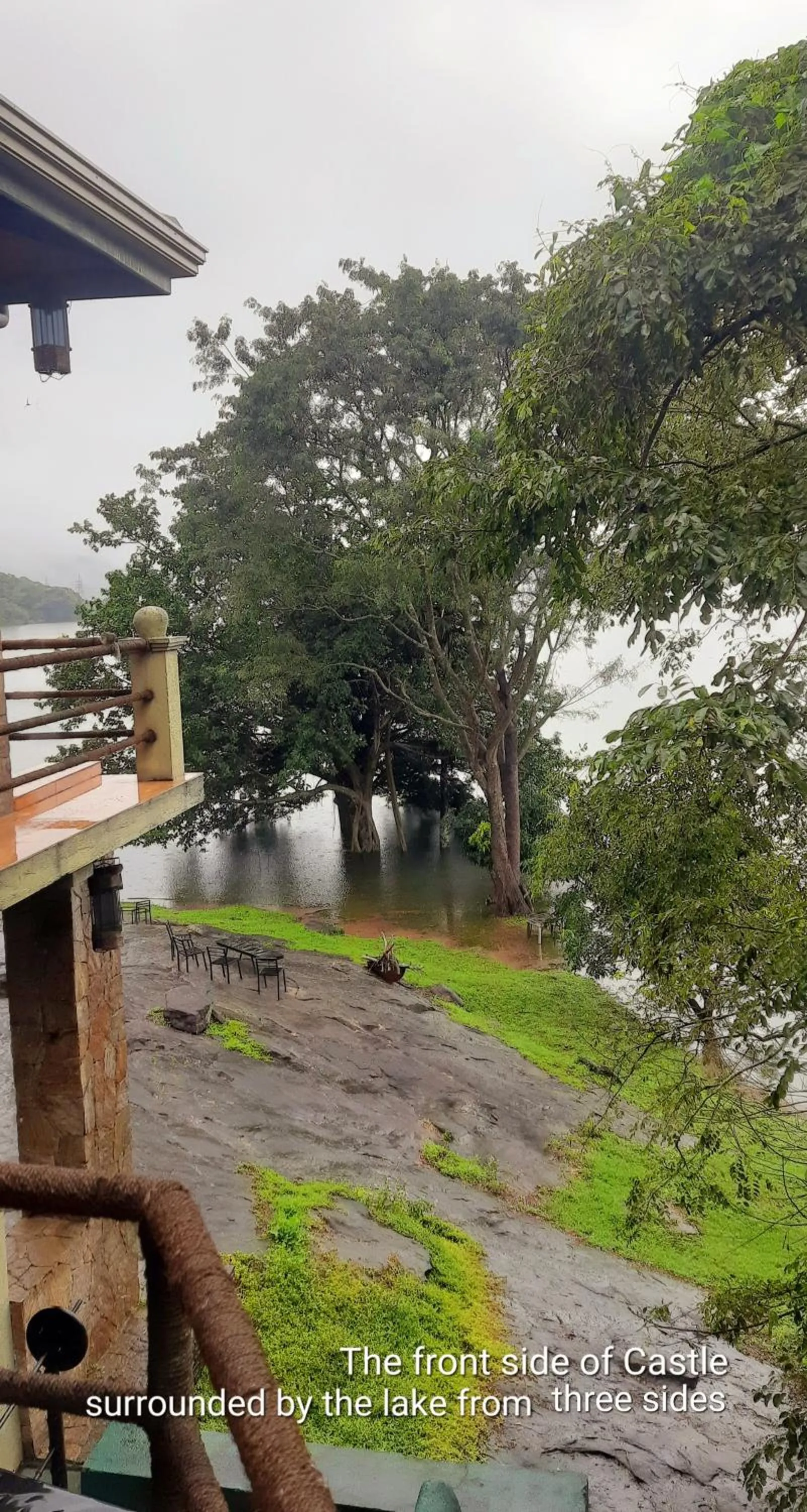 View (from property/room) in castle palace kandy
