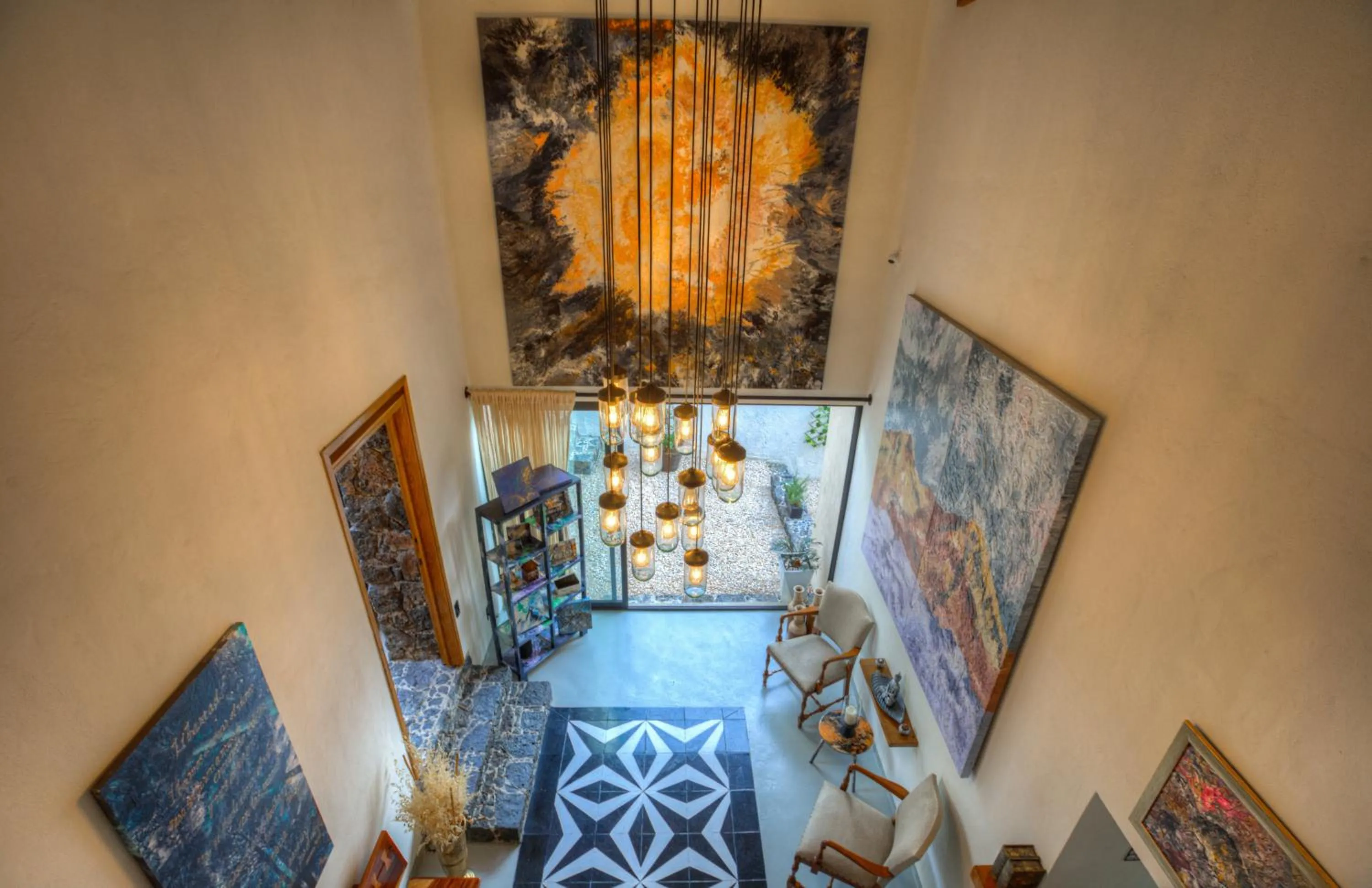 Decorative detail in Casa Ehua Hotel Galería