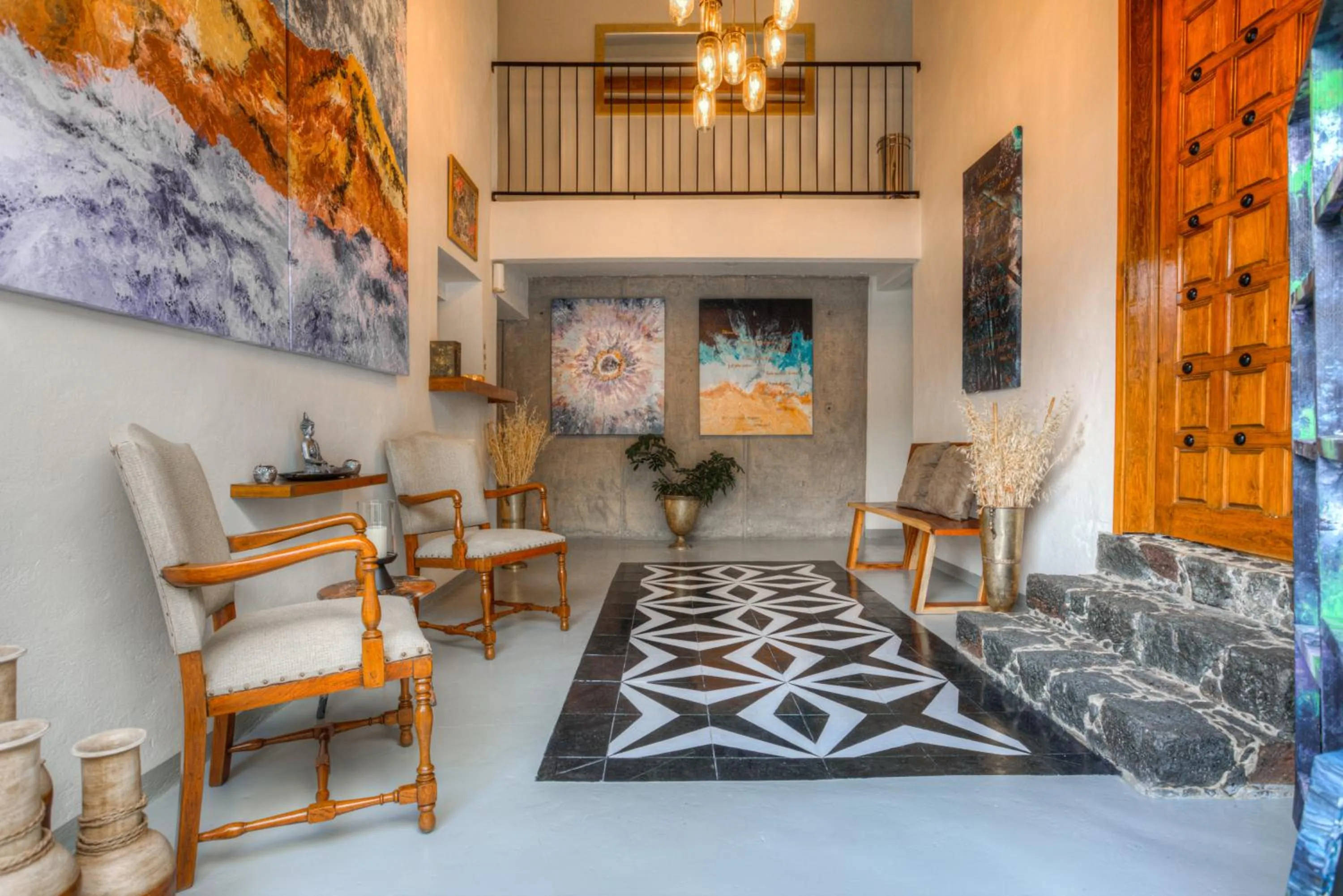 Lobby or reception in Casa Ehua Hotel Galería