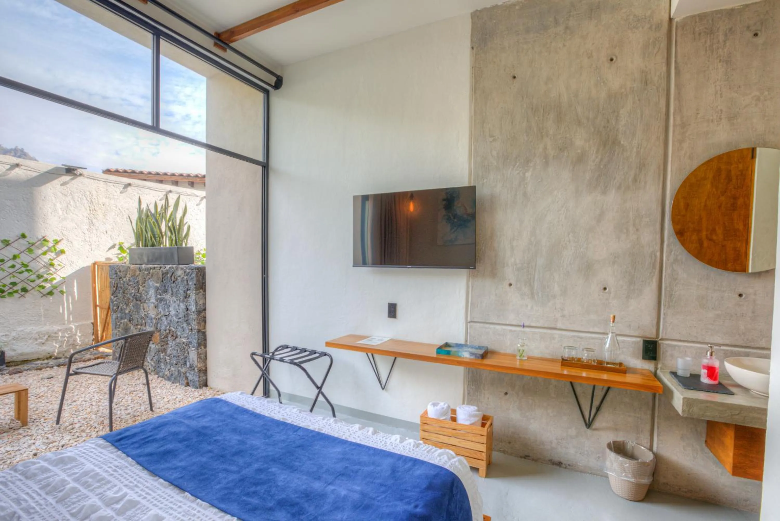 Bed in Casa Ehua Hotel Galería