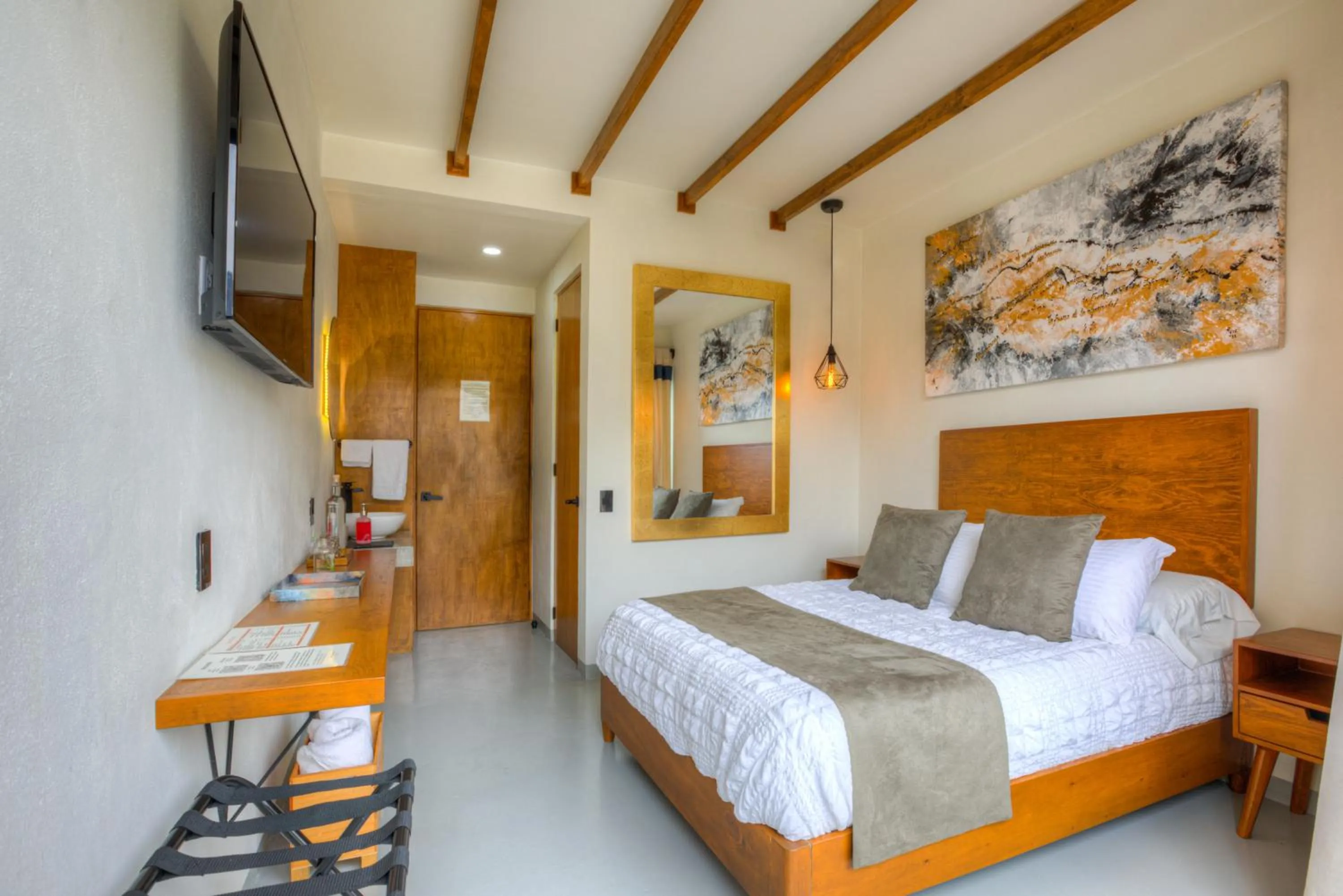 Bed in Casa Ehua Hotel Galería