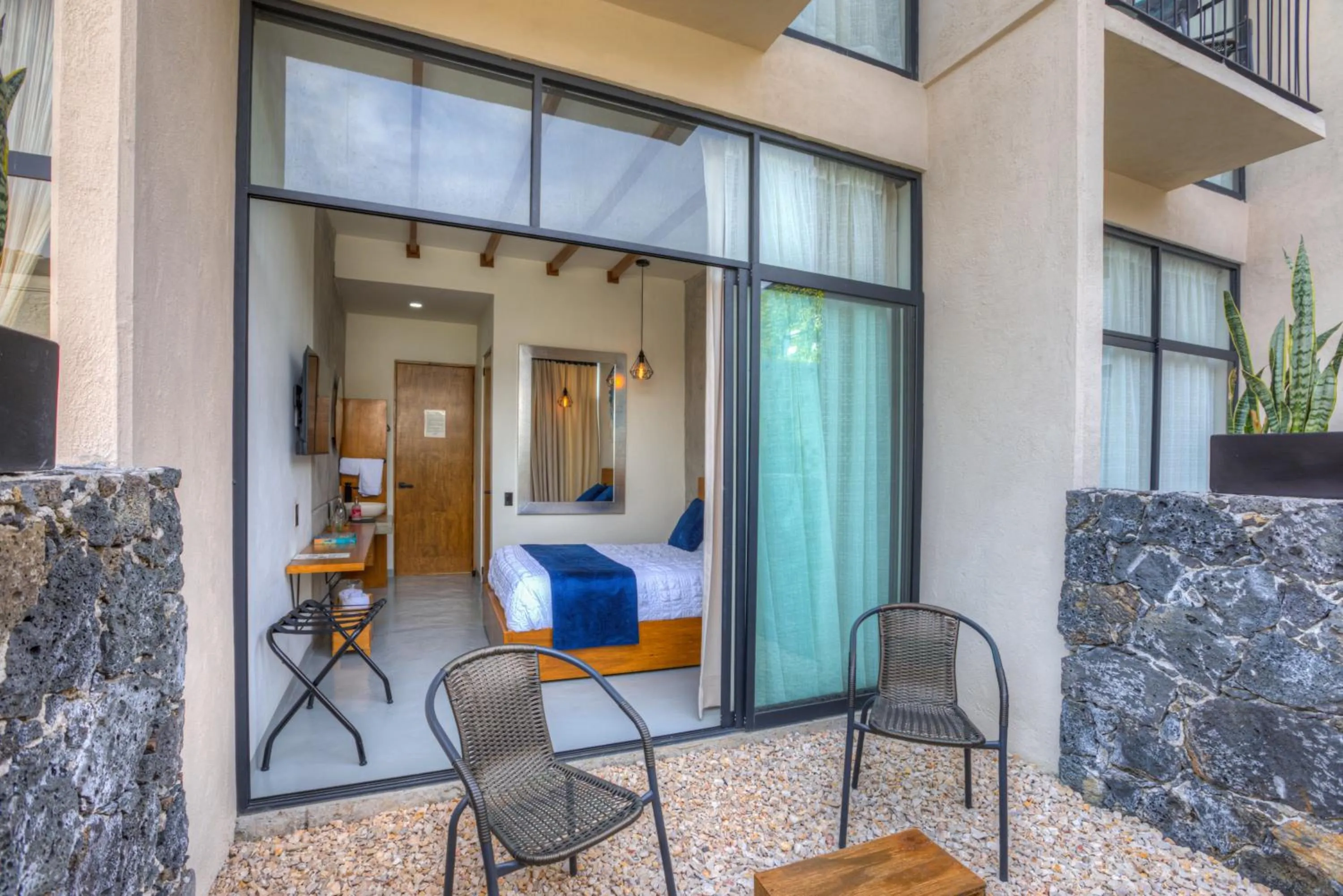 Patio in Casa Ehua Hotel Galería