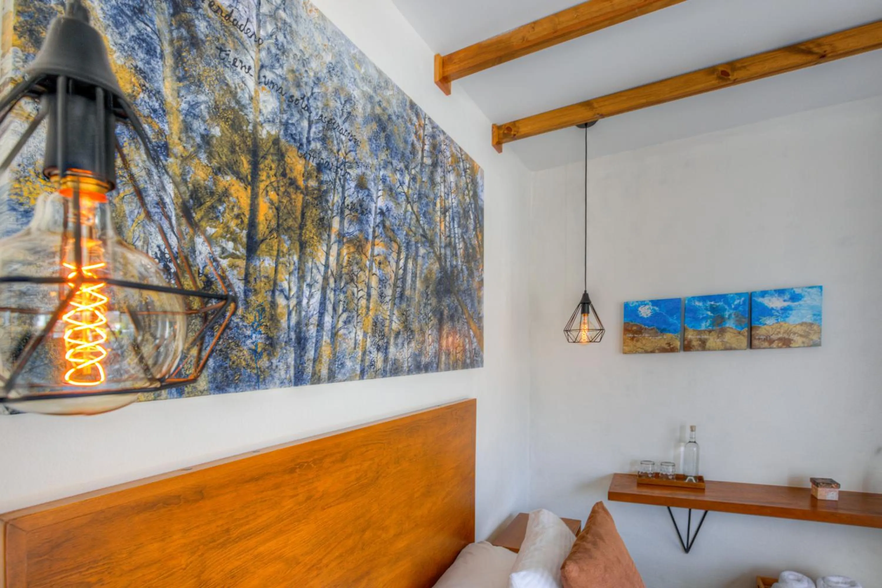 Decorative detail in Casa Ehua Hotel Galería