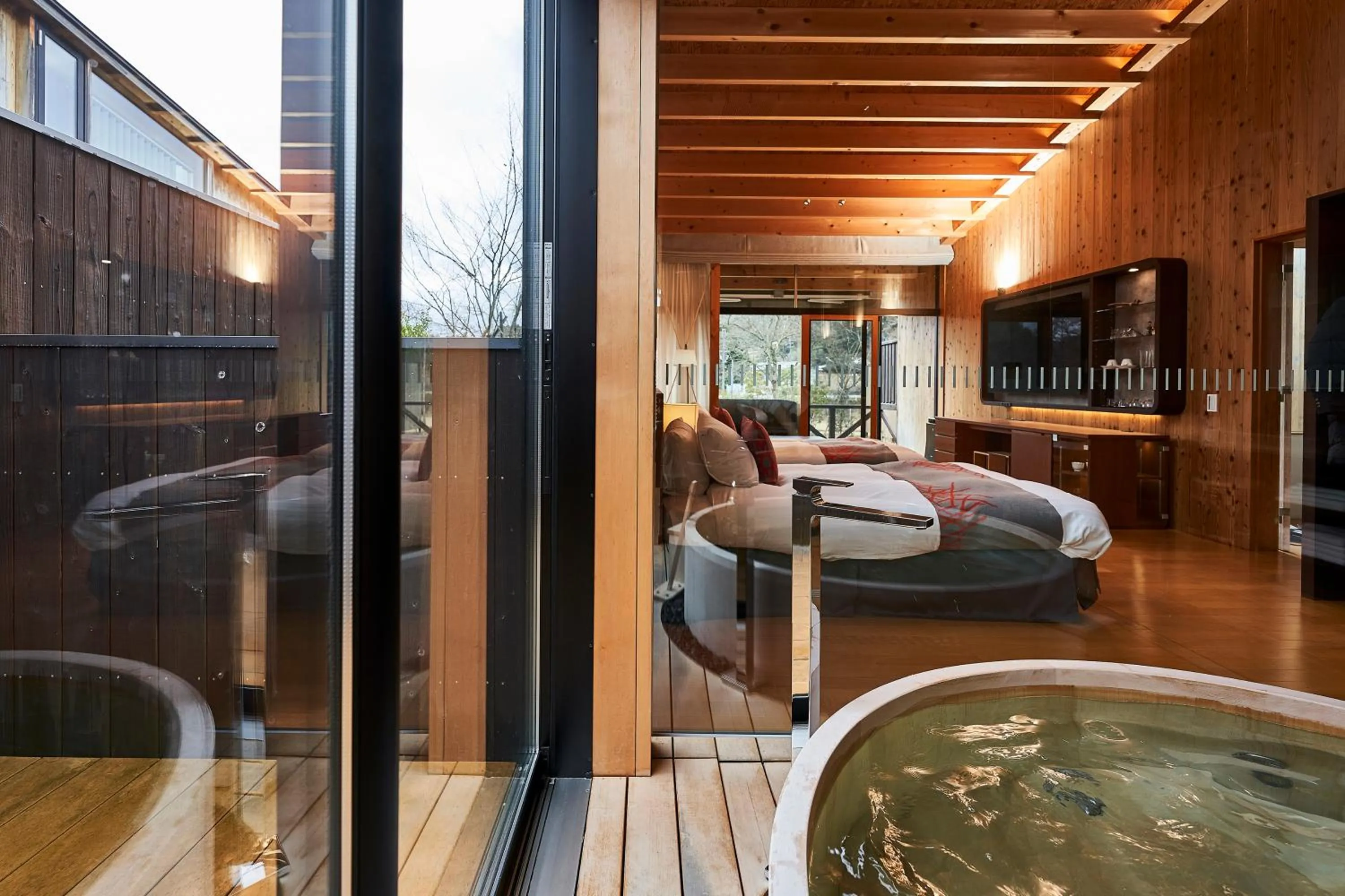 Photo of the whole room in Sanso Amanosato