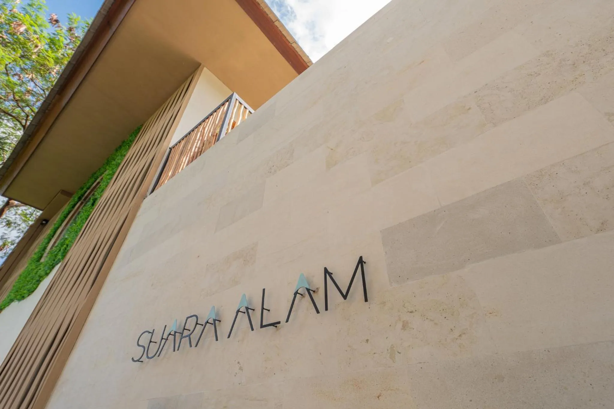 Facade/entrance in Suara Alam Ubud Villa by Ini Vie Hospitality