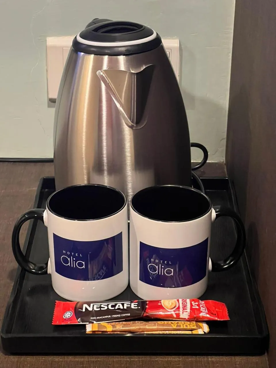 Coffee/tea facilities in Alia KL Sentral