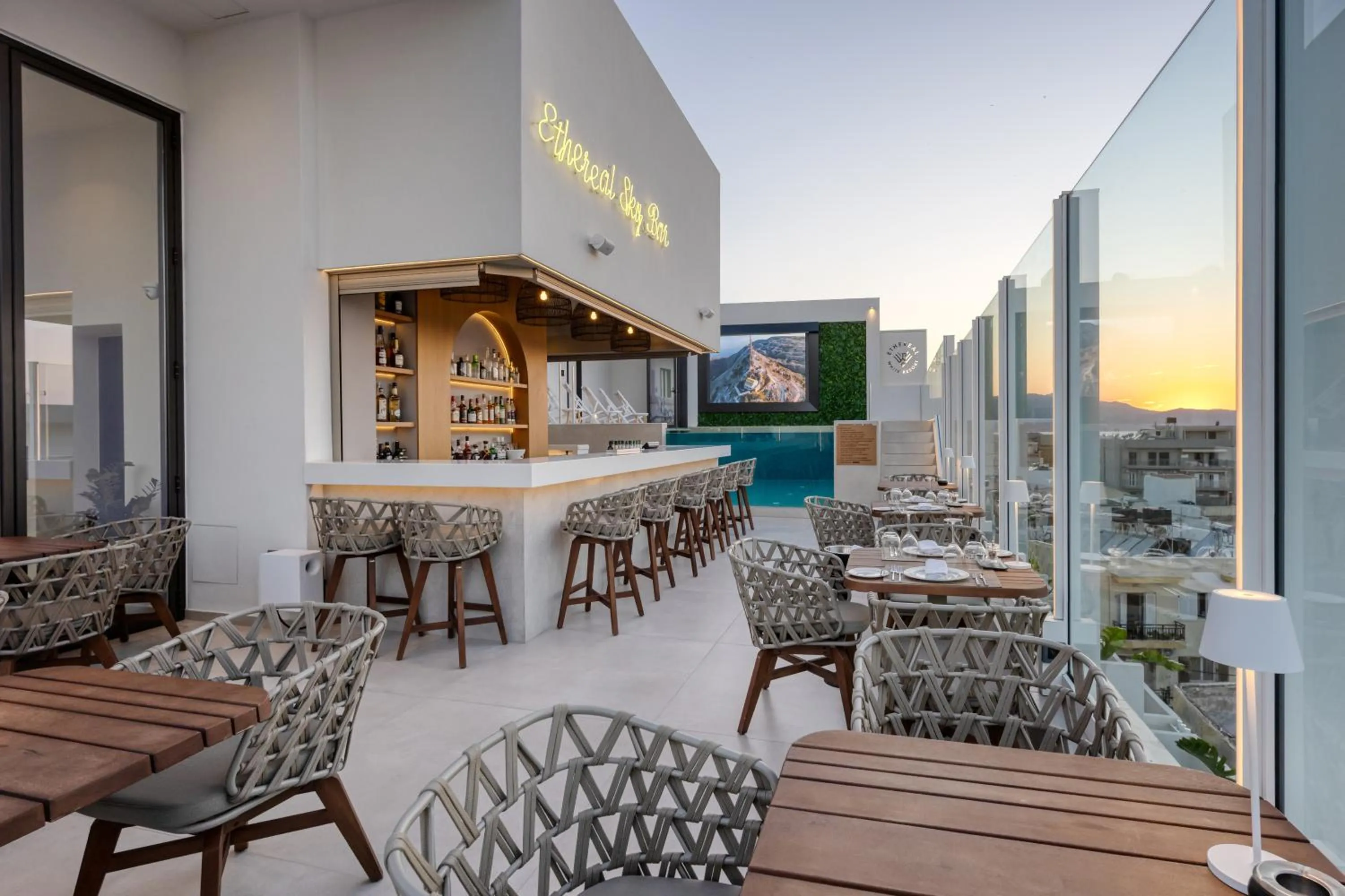 Communal lounge/ TV room in Ethereal White Resort Hotel & Spa - Adults Only