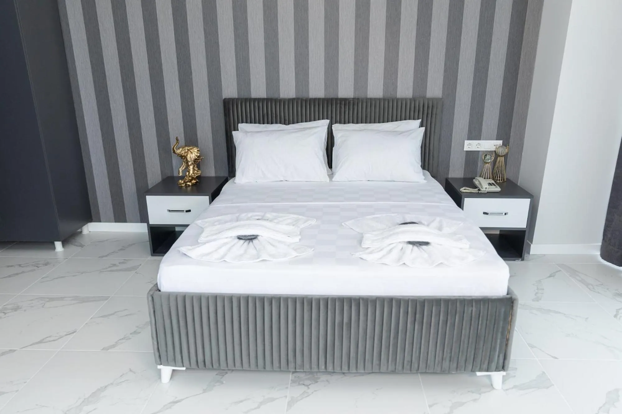 Bedroom, Bed in The Hera Maltepe Otel & Spa