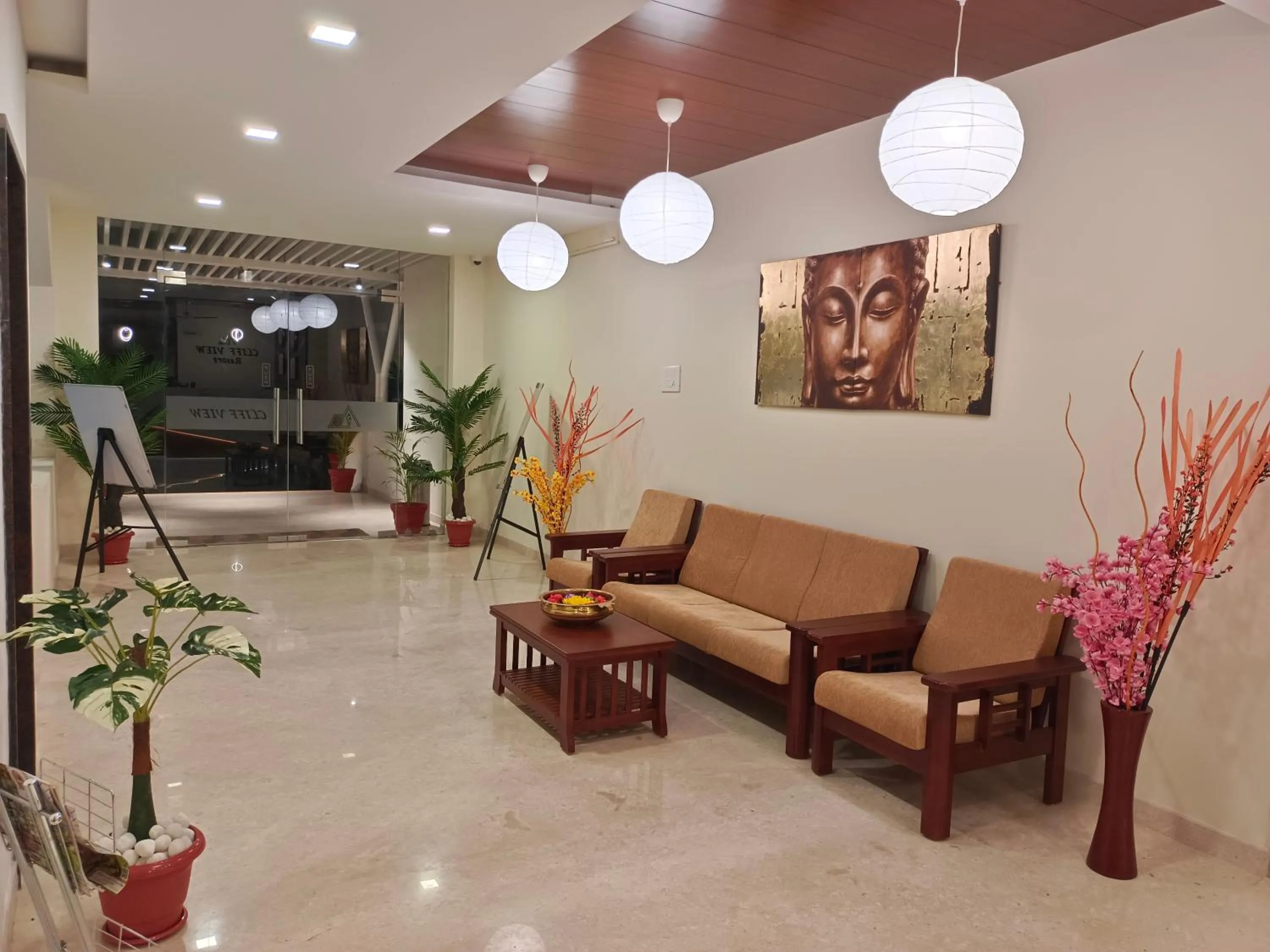 Lobby or reception in CLIFFVIEW RESORT