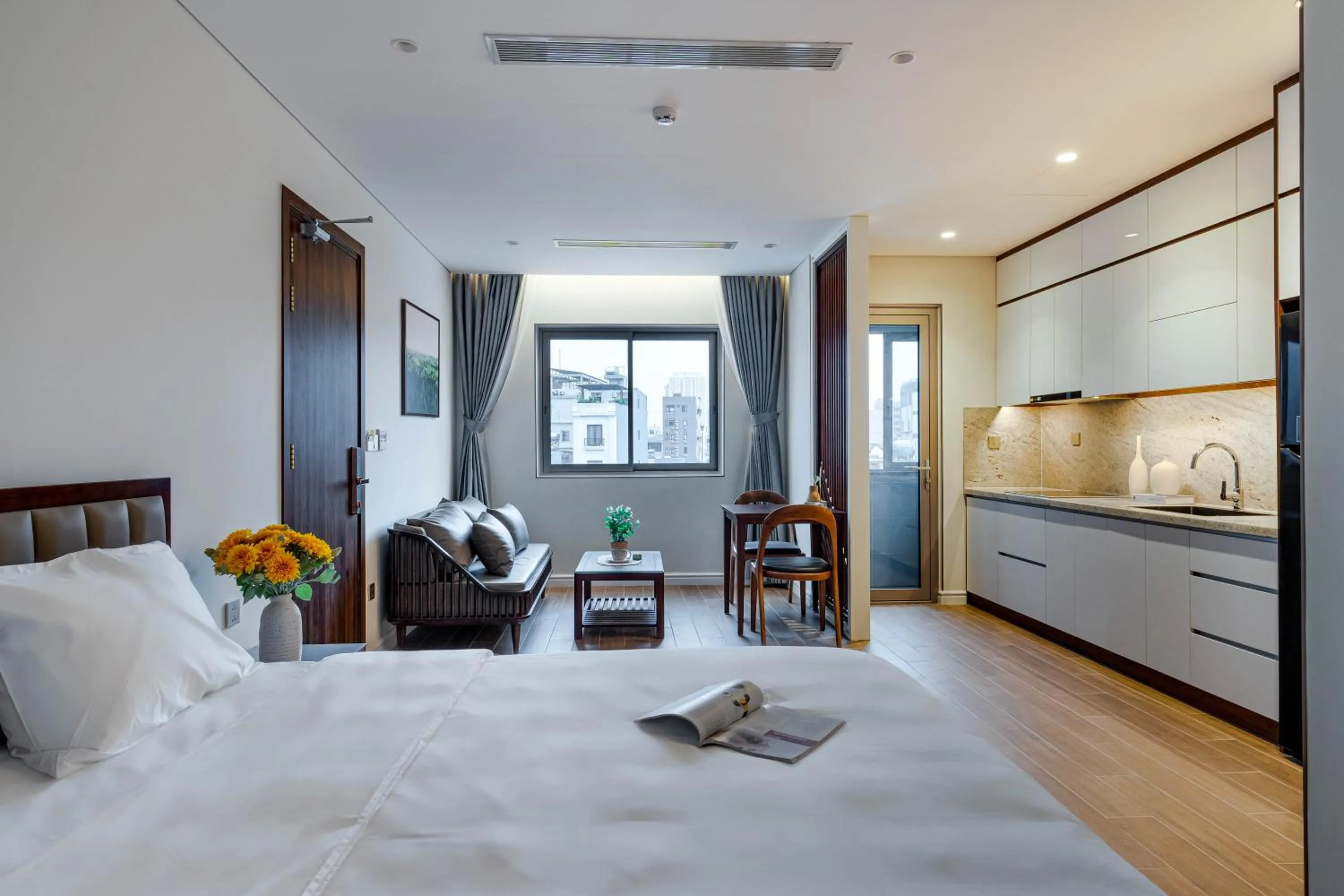 Property building, Bed in MK Riverside Apartment by Haviland