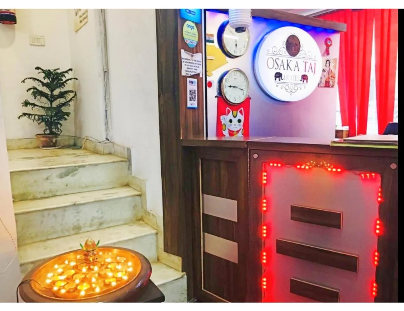 Lobby or reception in Osaka Taj Hotel, Agra