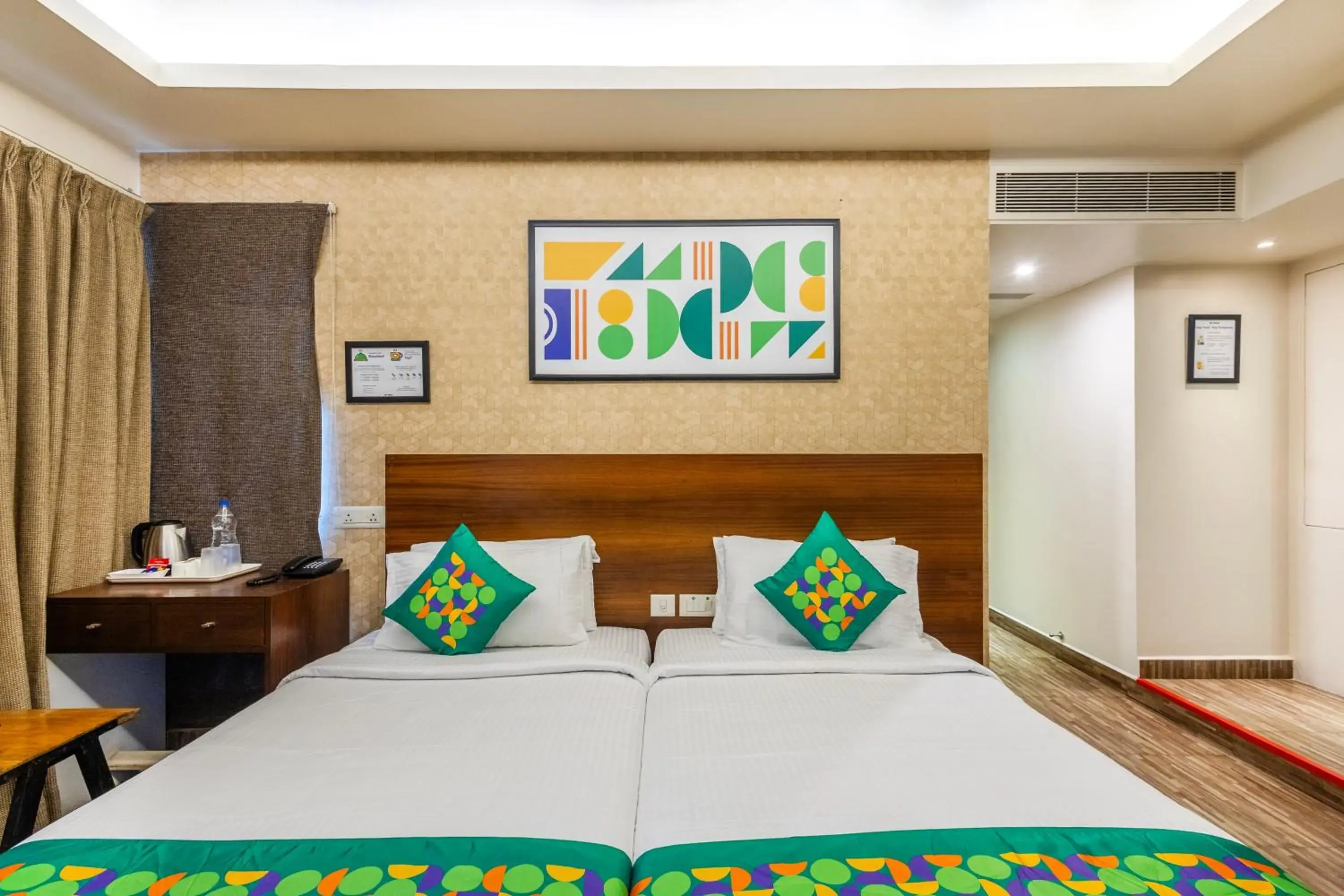 Premium Family Room - single occupancy in Treebo Premium Twin Star Premium Family Room - single occupancy in Treebo Premium Twin Star