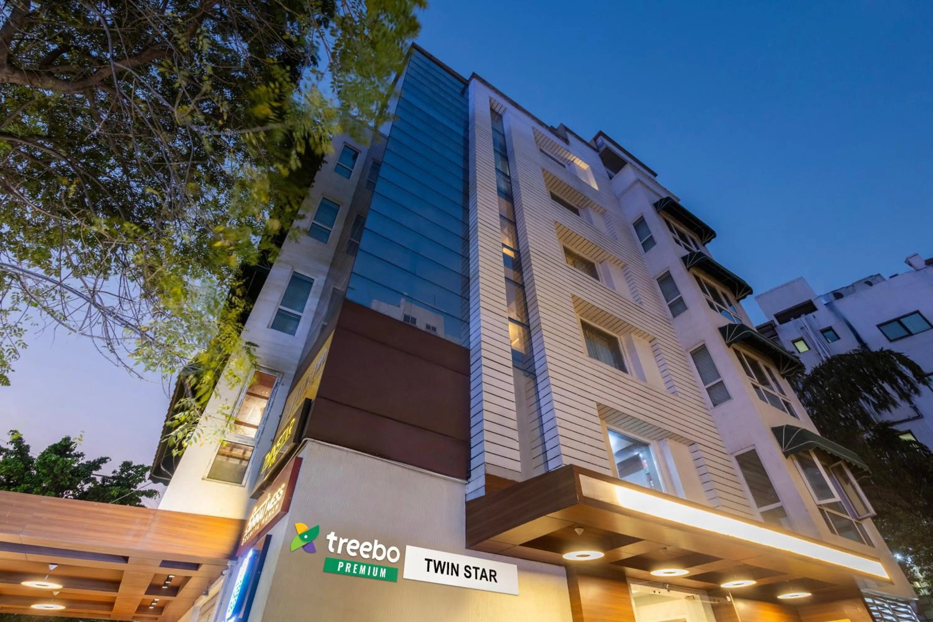 Property building in Treebo Premium Twin Star