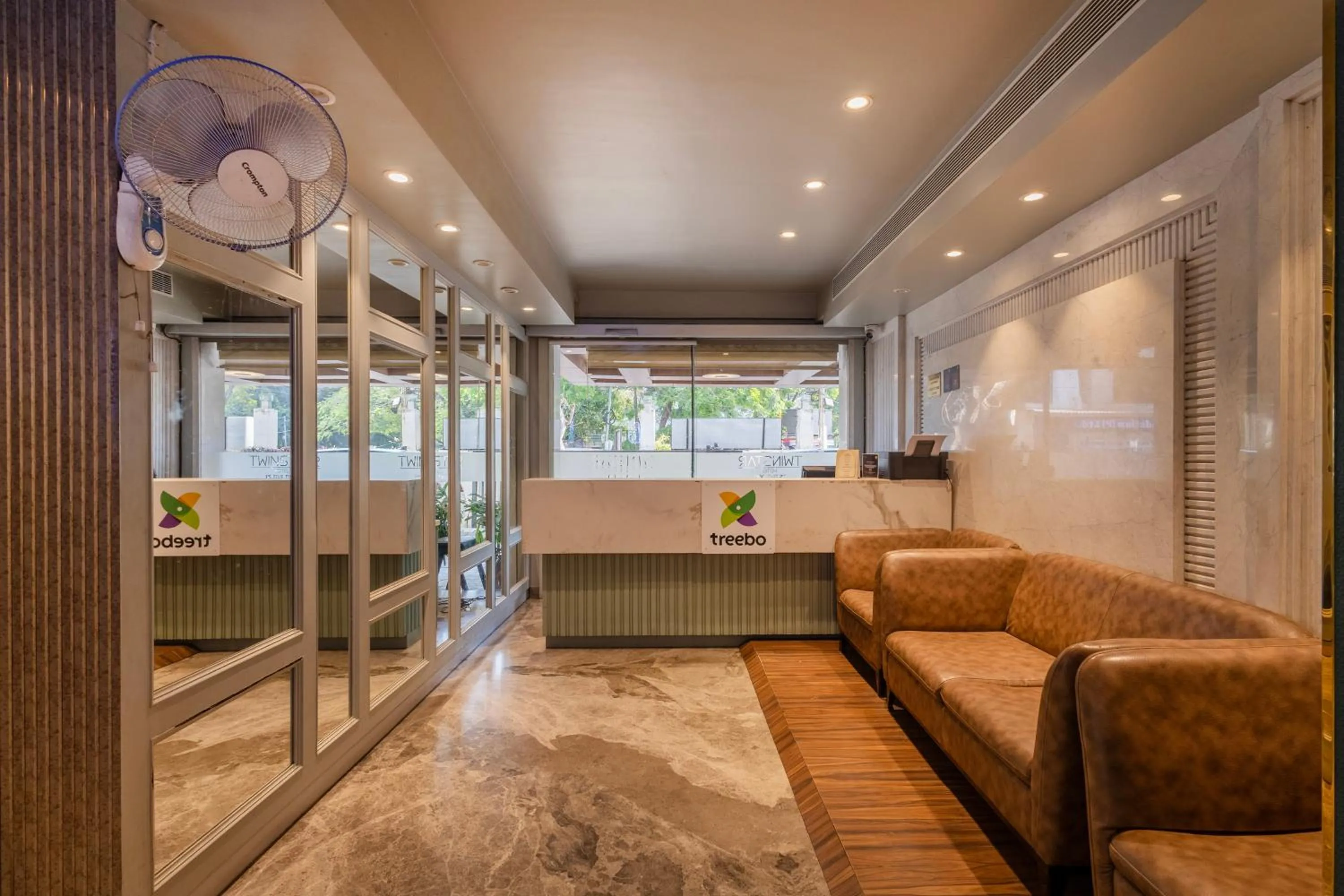 Lobby or reception in Treebo Premium Twin Star