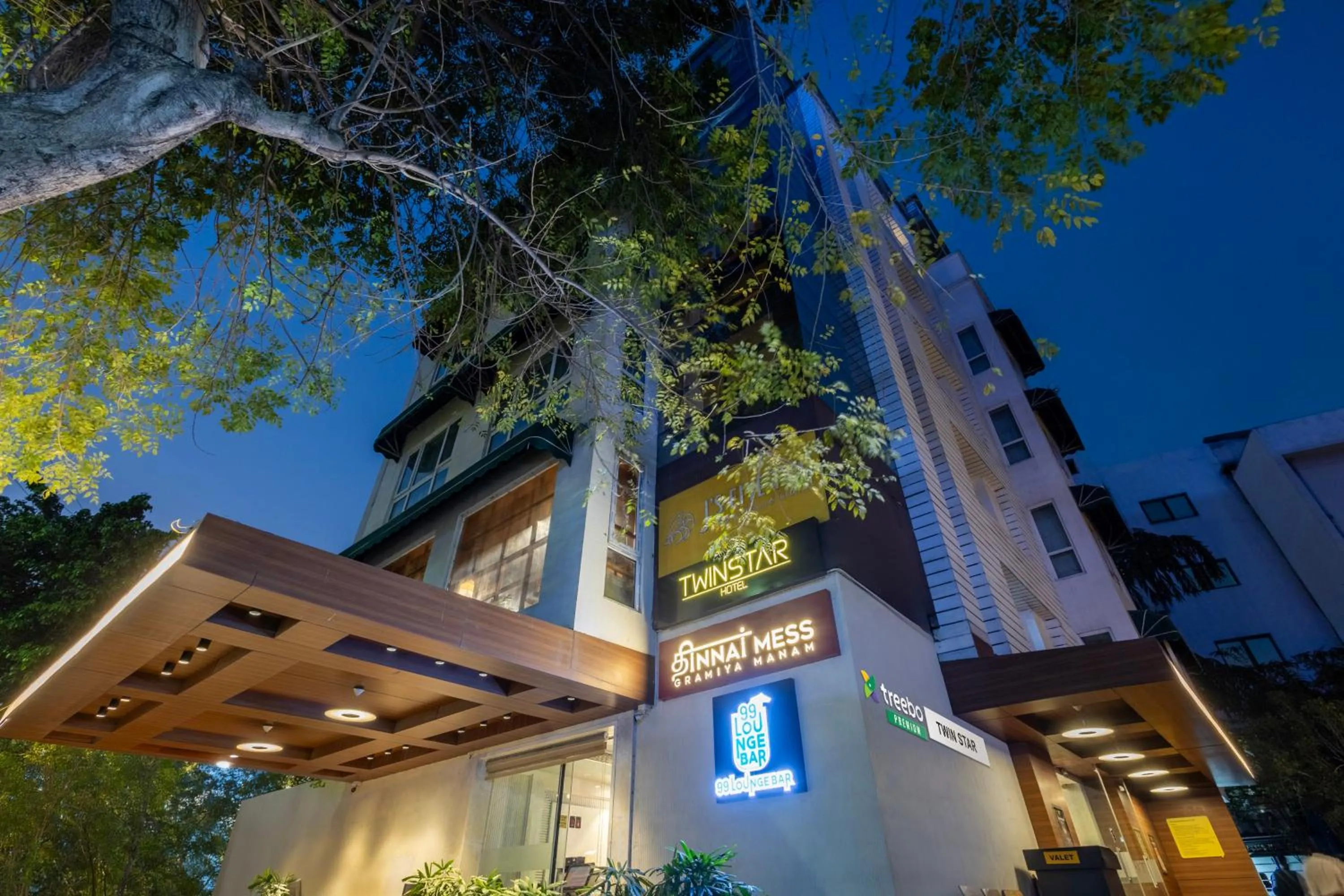 Property building in Treebo Premium Twin Star