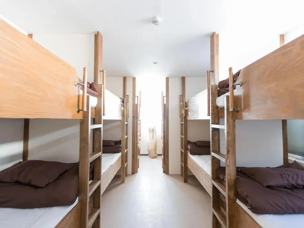 Bed in Osaka Namba Hostel MIYABI