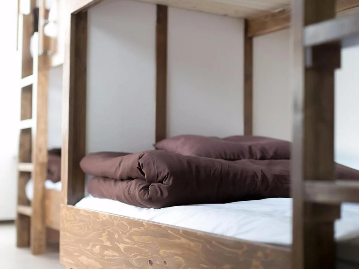 Bed in Osaka Namba Hostel MIYABI