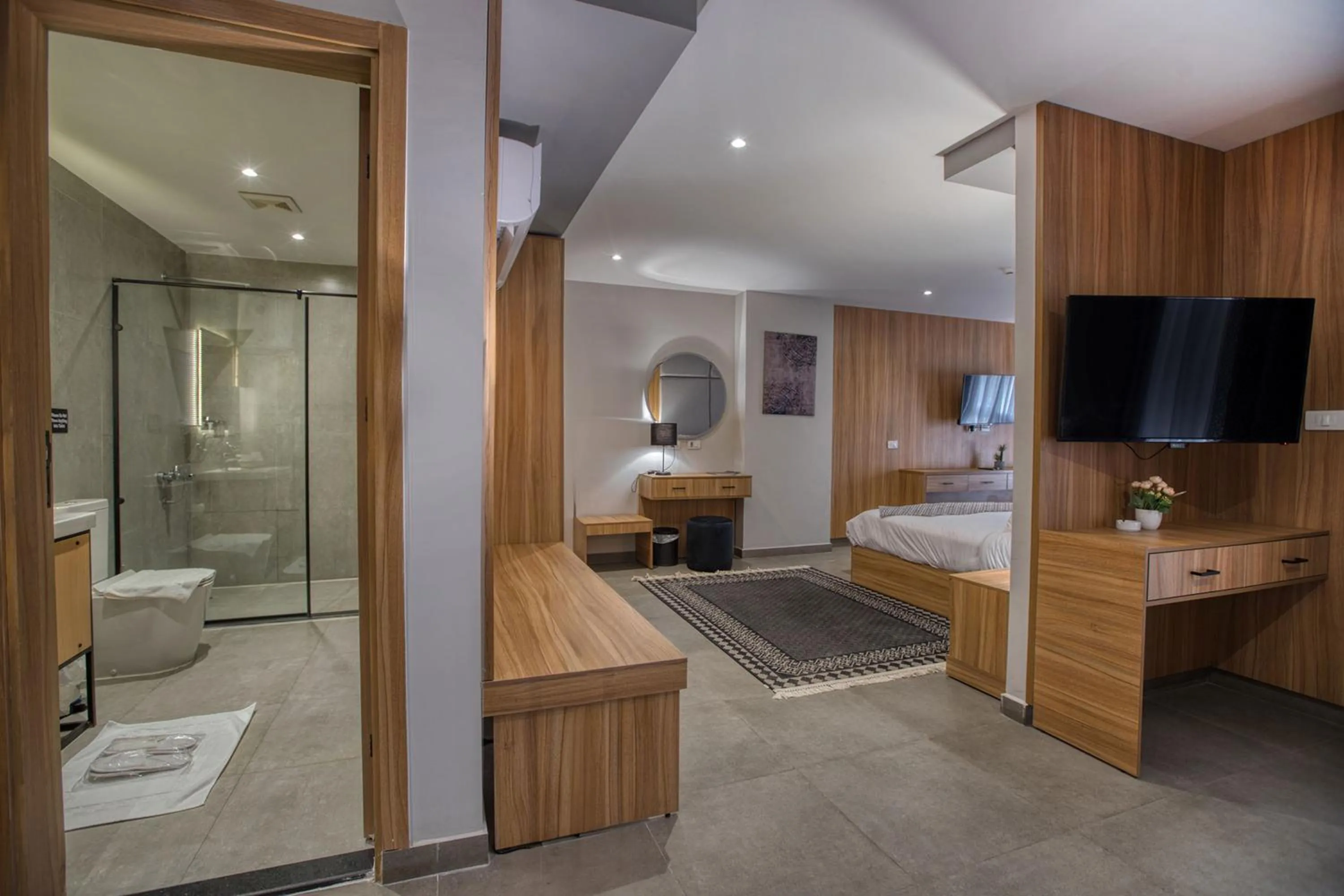 Bed in Locanda Museum Hotel