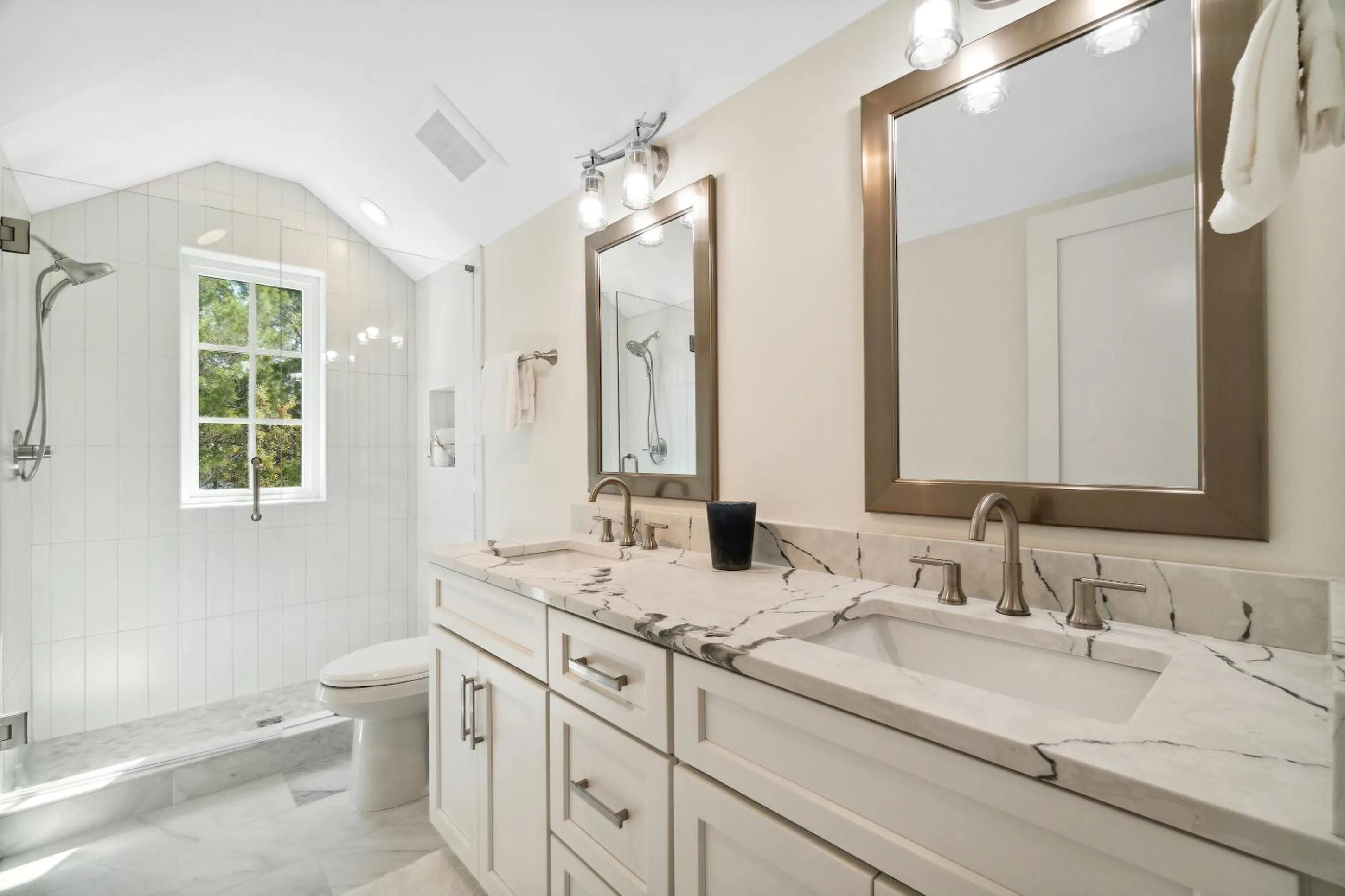 Shower in 30A Beach House - Harlie's House by Panhandle Getaways