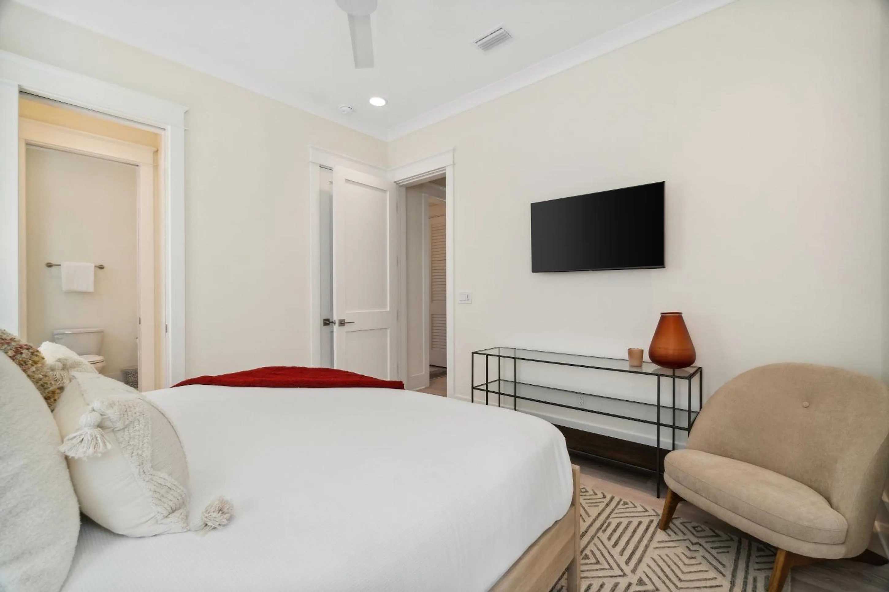 Bed in 30A Beach House - Harlie's House by Panhandle Getaways