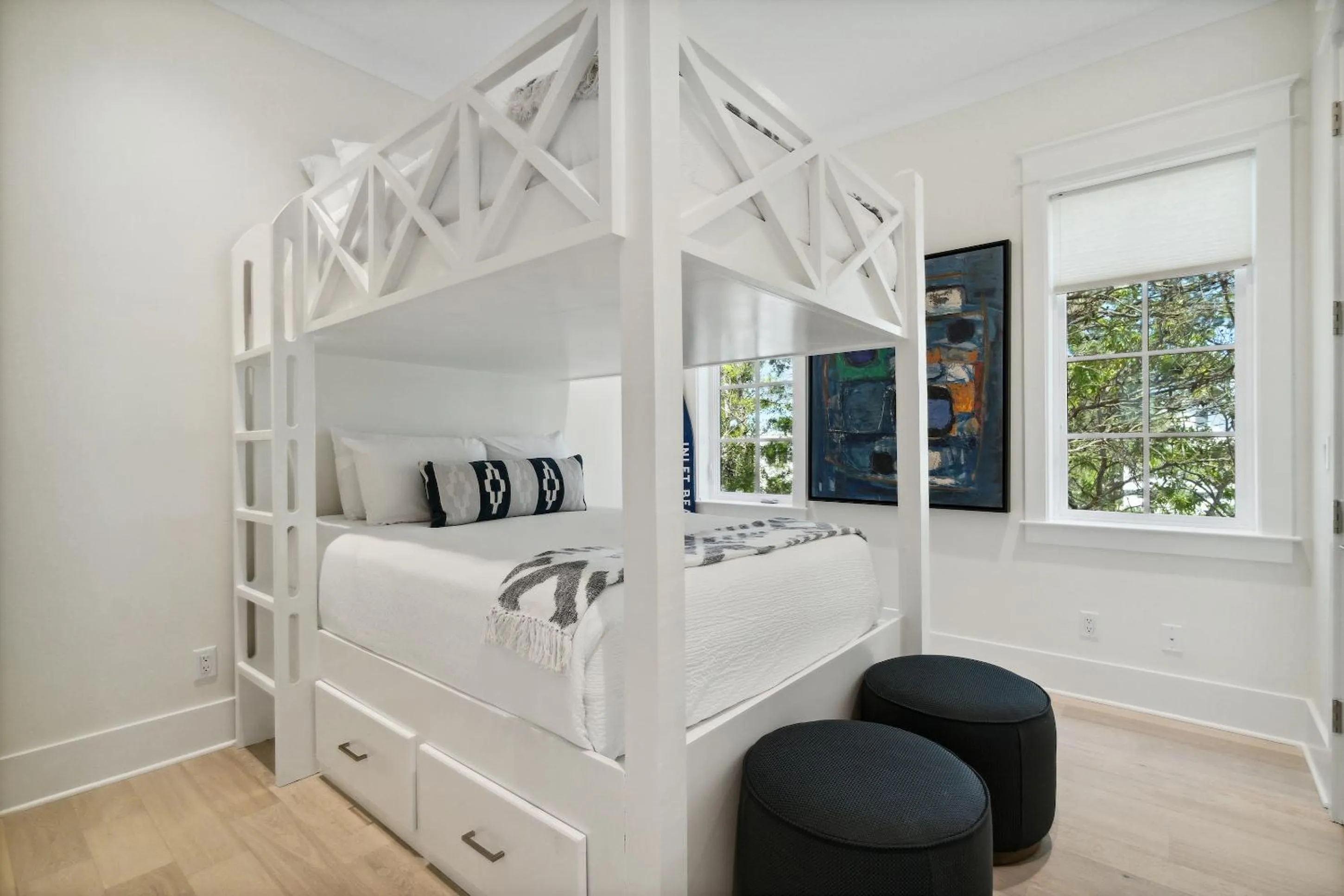 Bed in 30A Beach House - Harlie's House by Panhandle Getaways