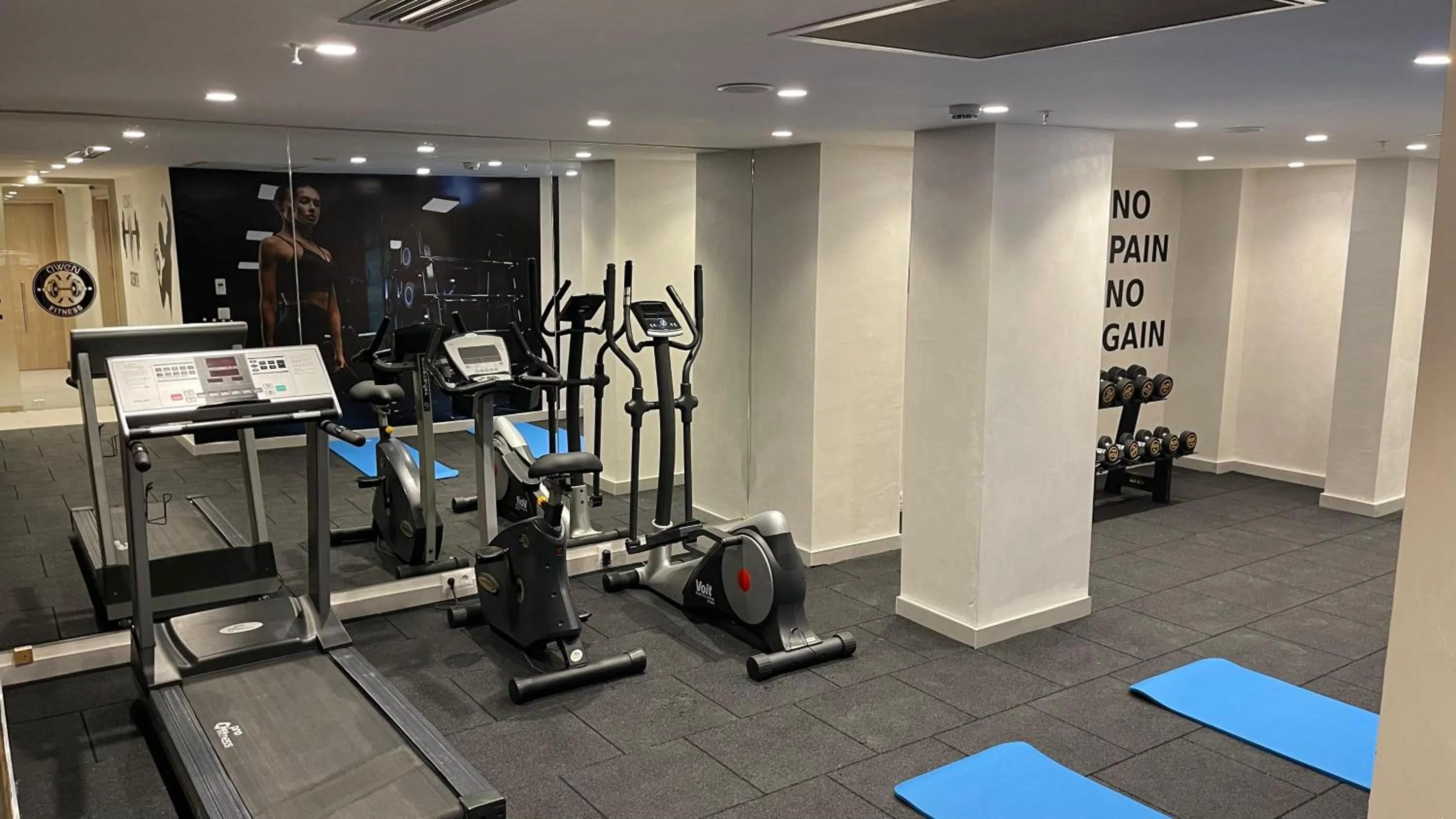 Fitness centre/facilities in Awen Lara Hotel