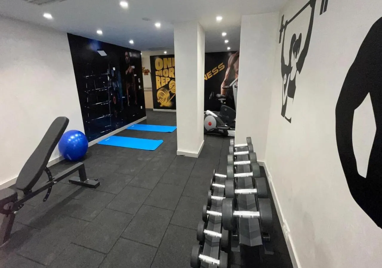 Fitness centre/facilities in Awen Lara Hotel