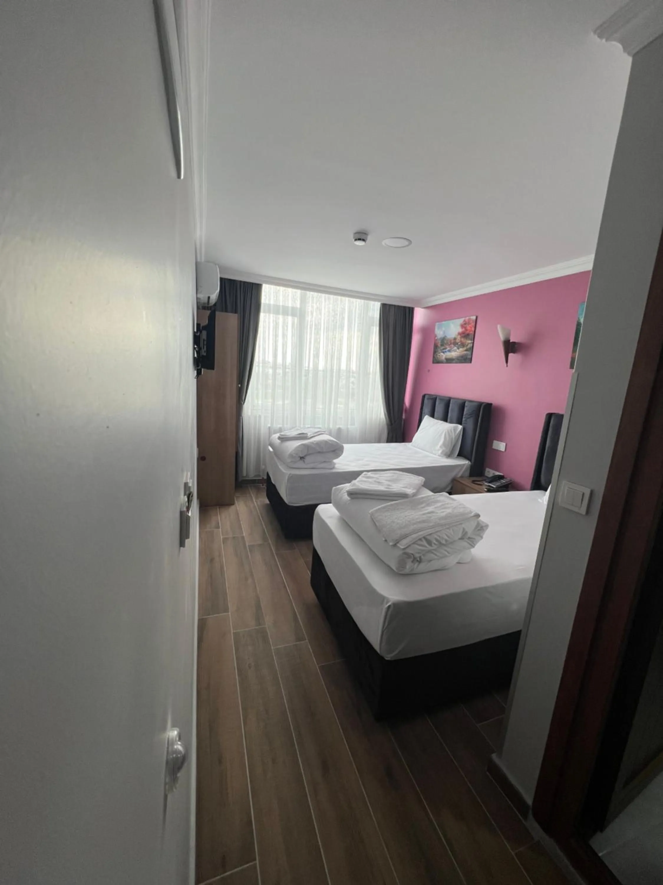 Bed in MİRHAN HOTEL