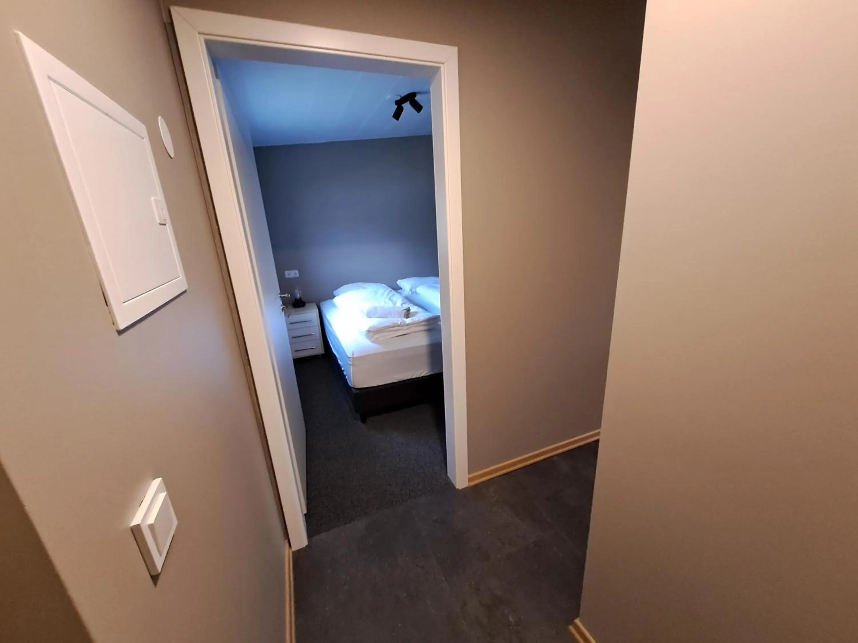 Facade/entrance, Bed in Hotel Studlagil