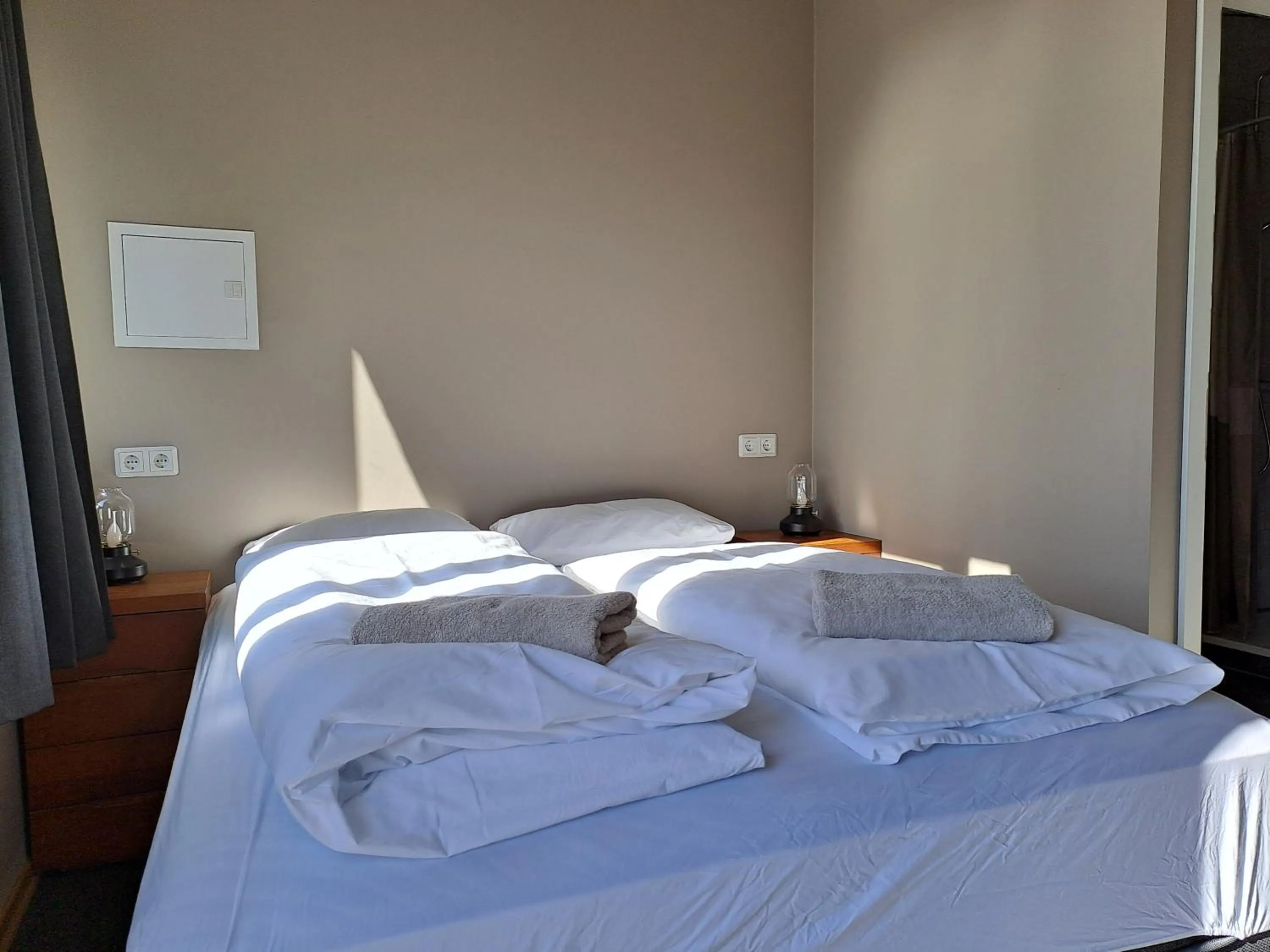 Bedroom, Bed in Hotel Studlagil