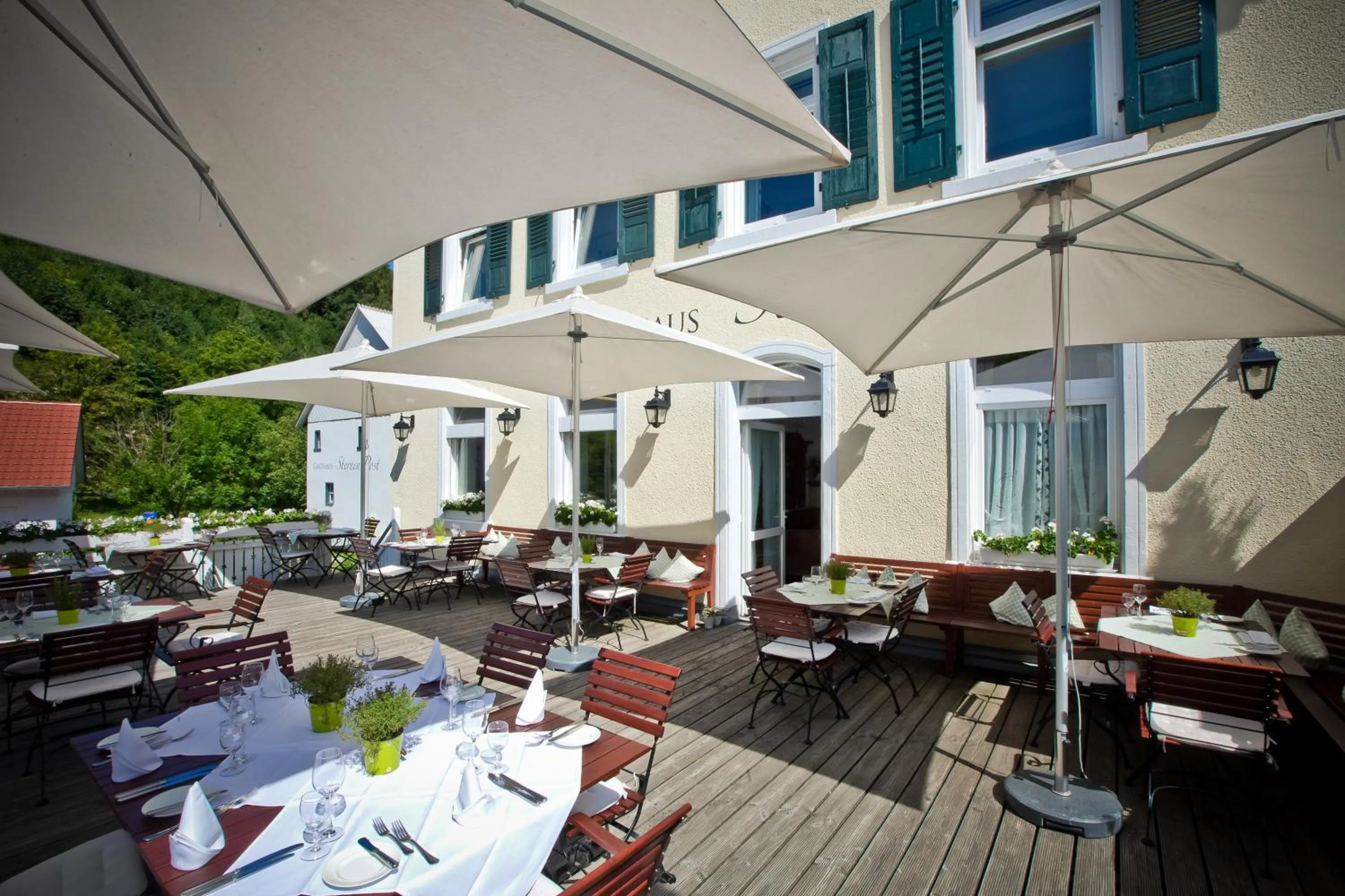 Balcony/Terrace in Gasthaus Sternen Post