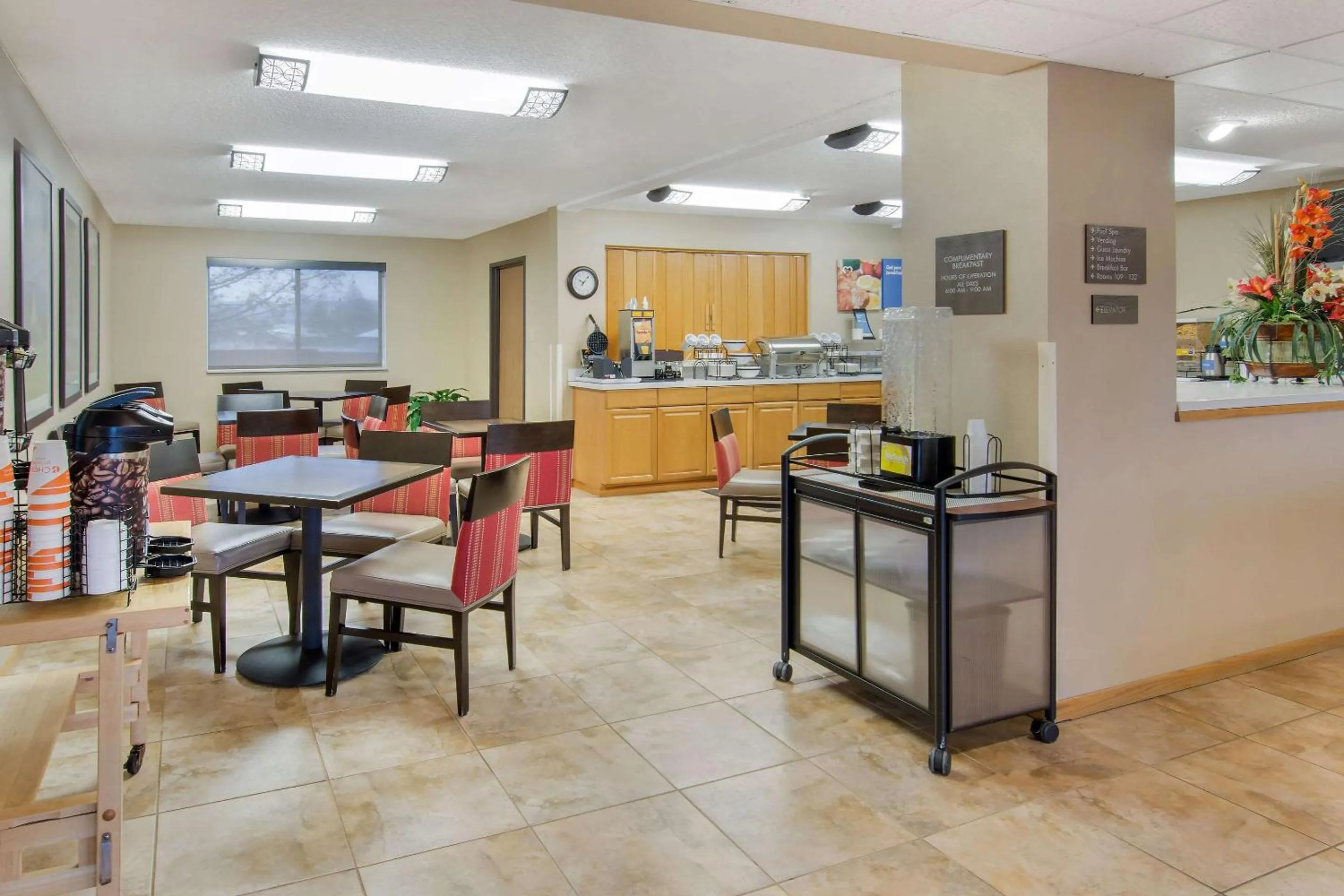 Breakfast in Comfort Inn Colville