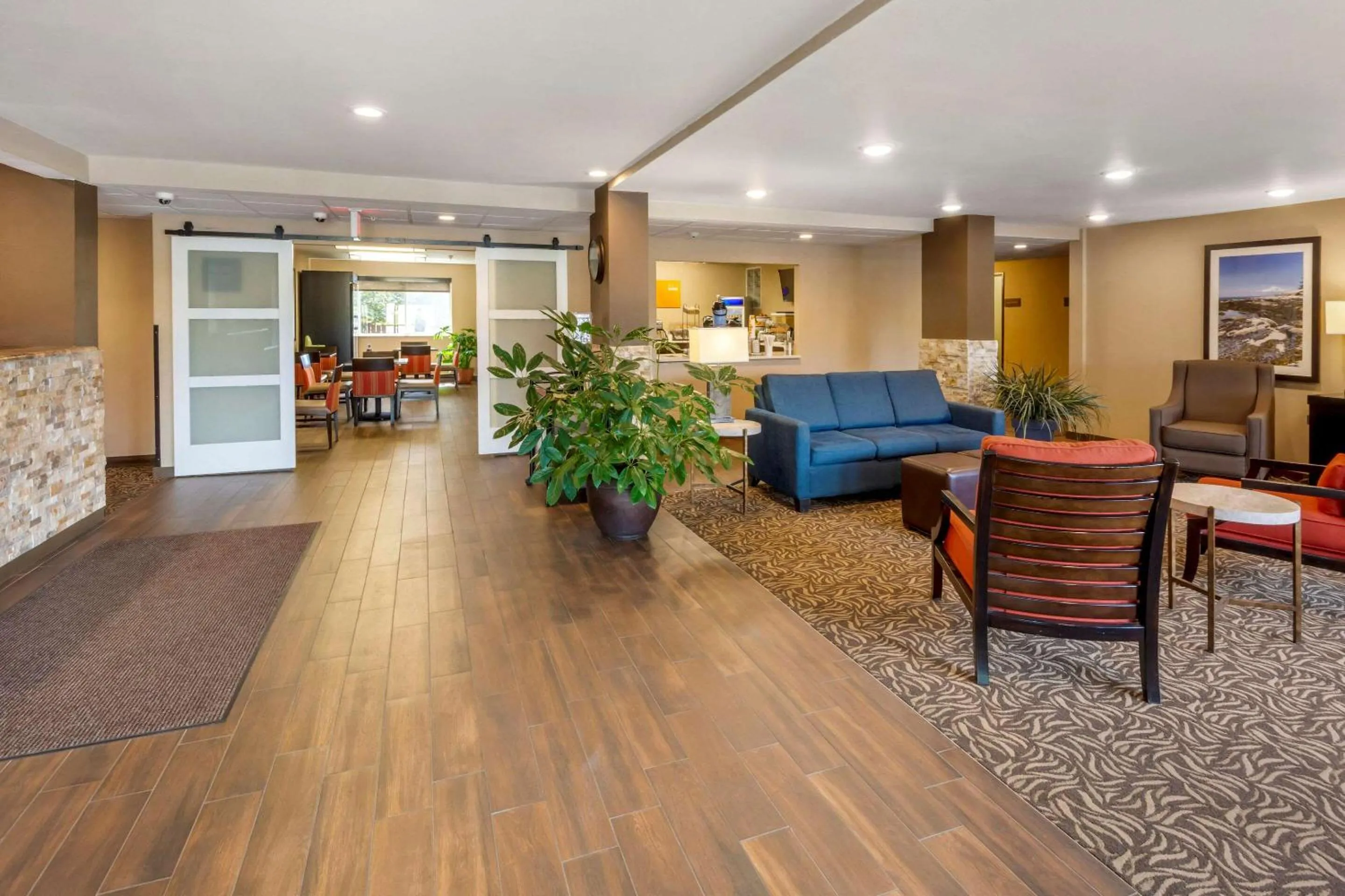 Lobby or reception in Comfort Inn Colville
