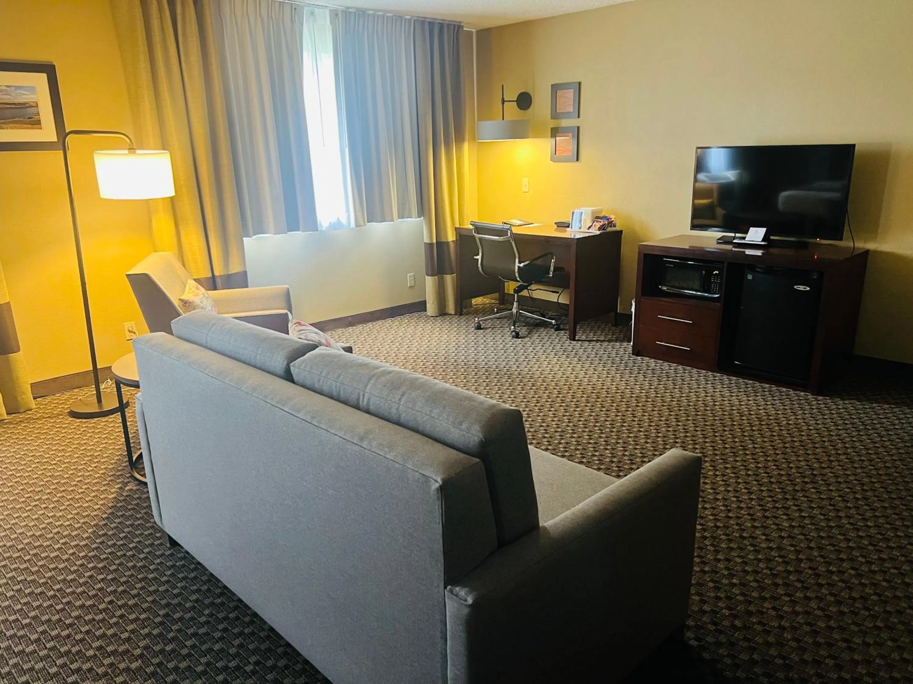 TV and multimedia, Bed in Comfort Inn Colville