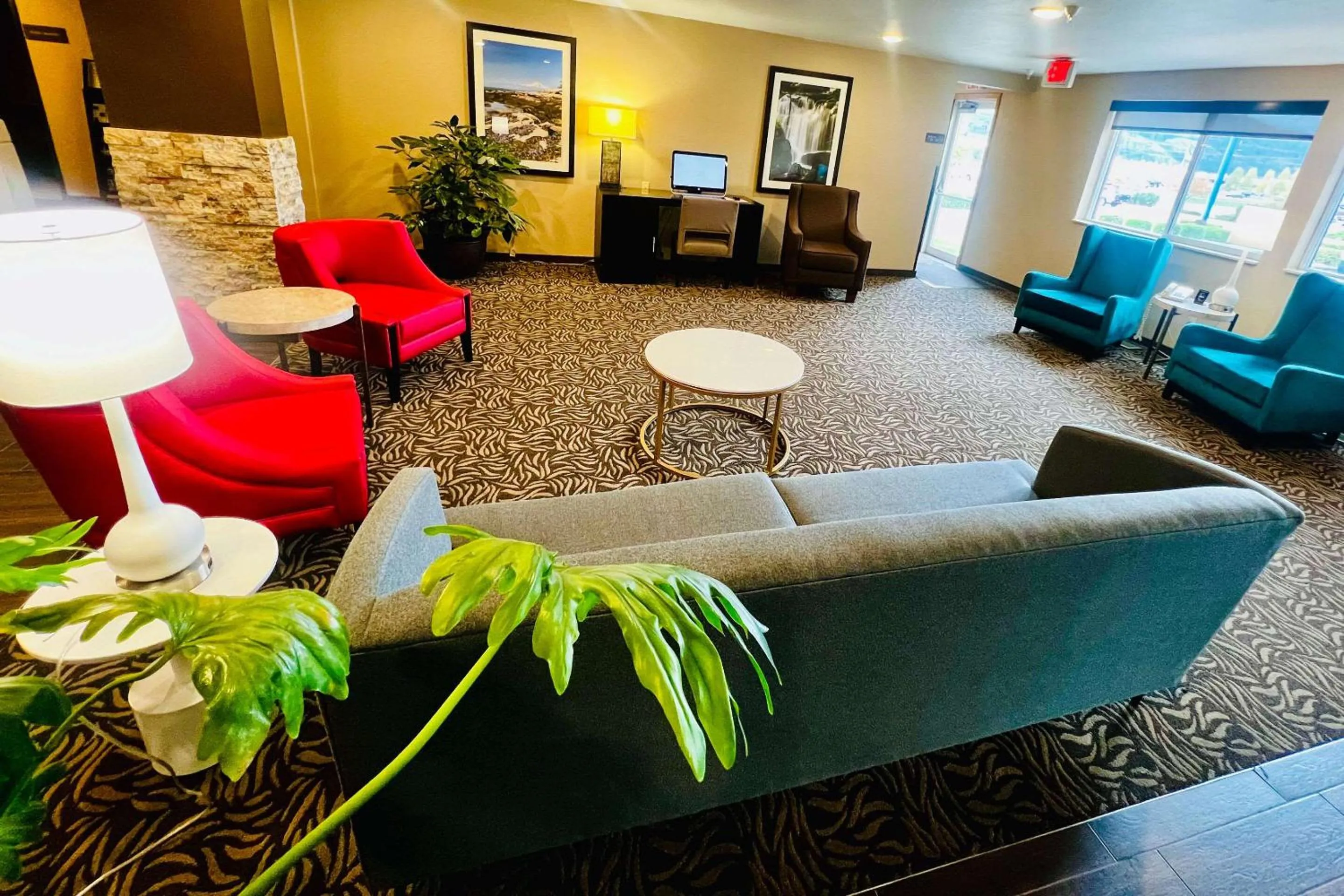 Lobby or reception in Comfort Inn Colville