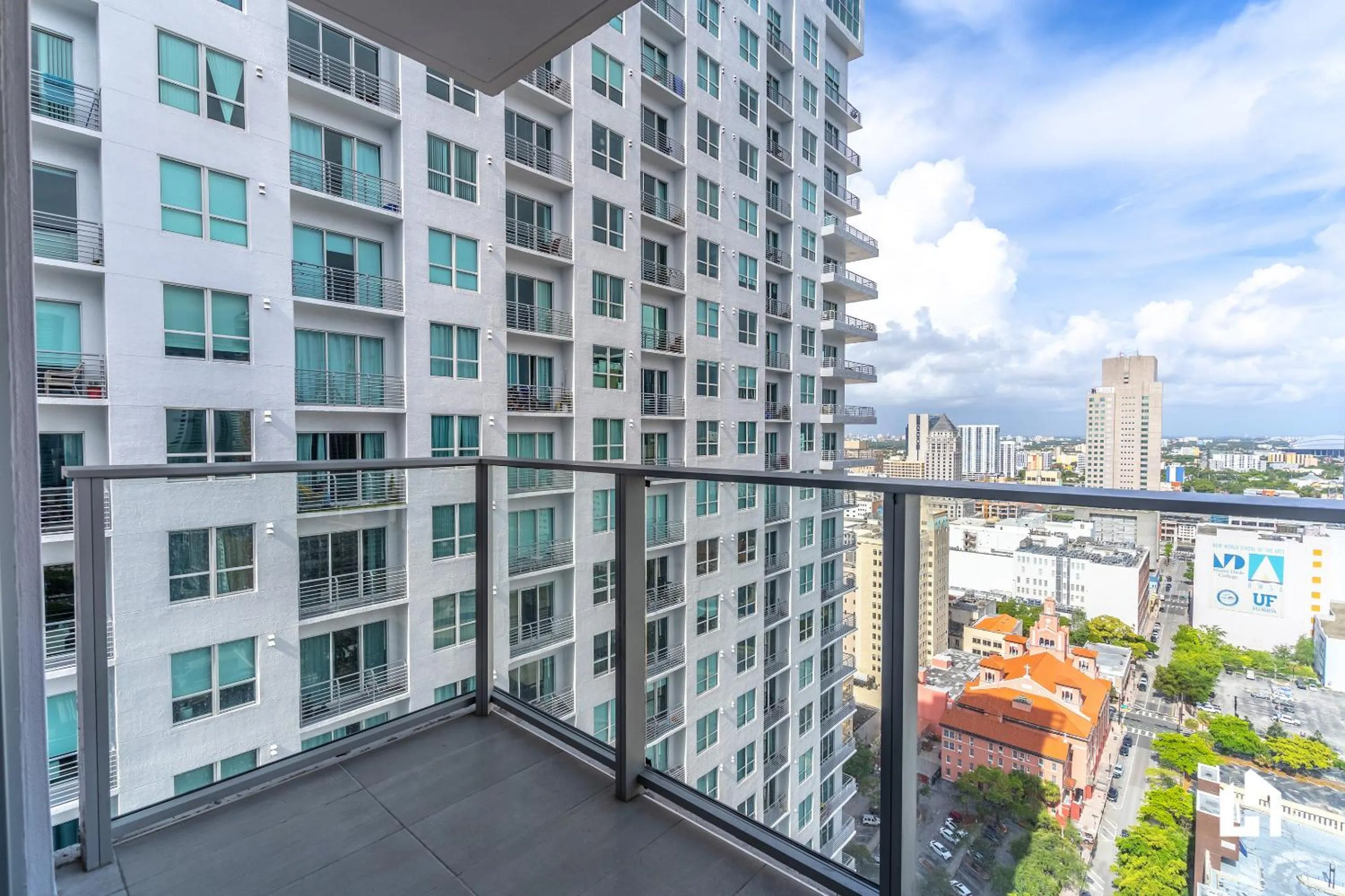 City view in Downtown Miami Condos by Lua Host
