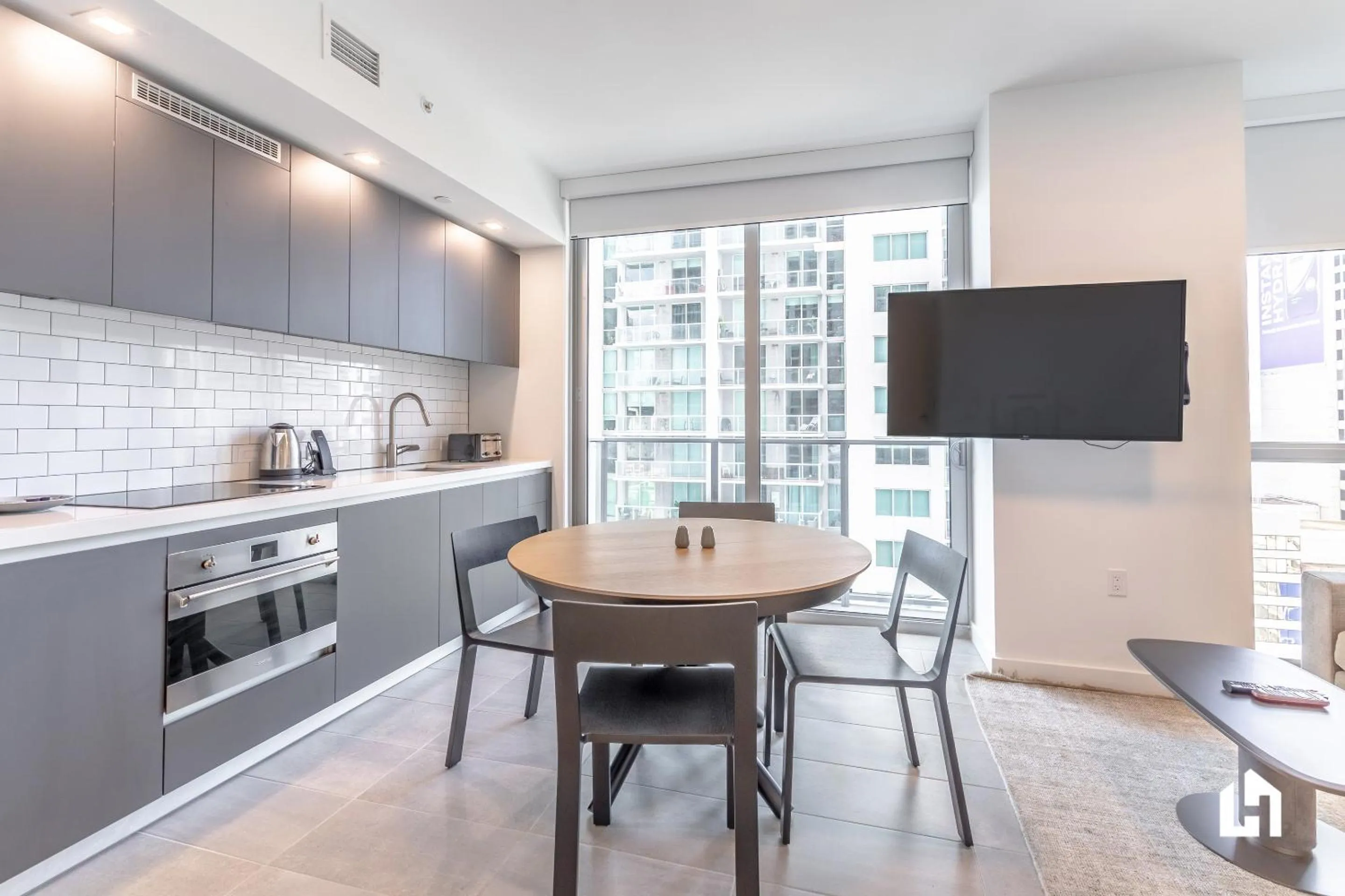 TV and multimedia in Downtown Miami Condos by Lua Host