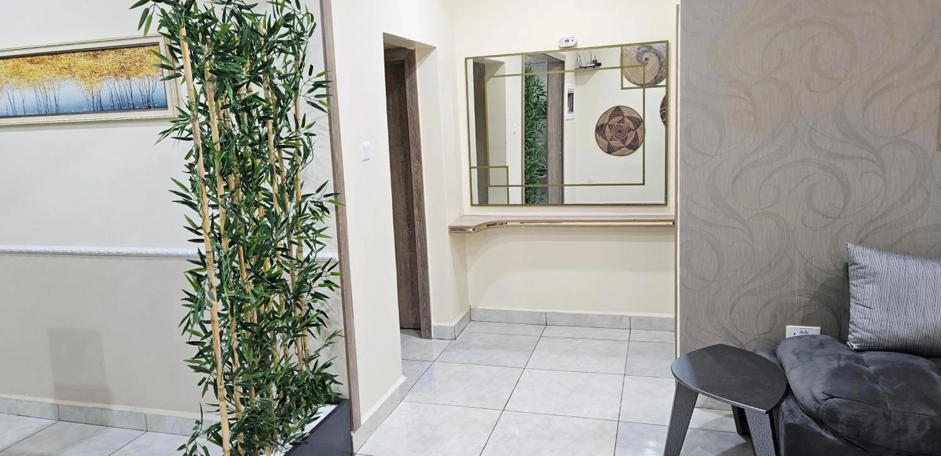 Living room in The Leneade - City Centre at Wuse 2